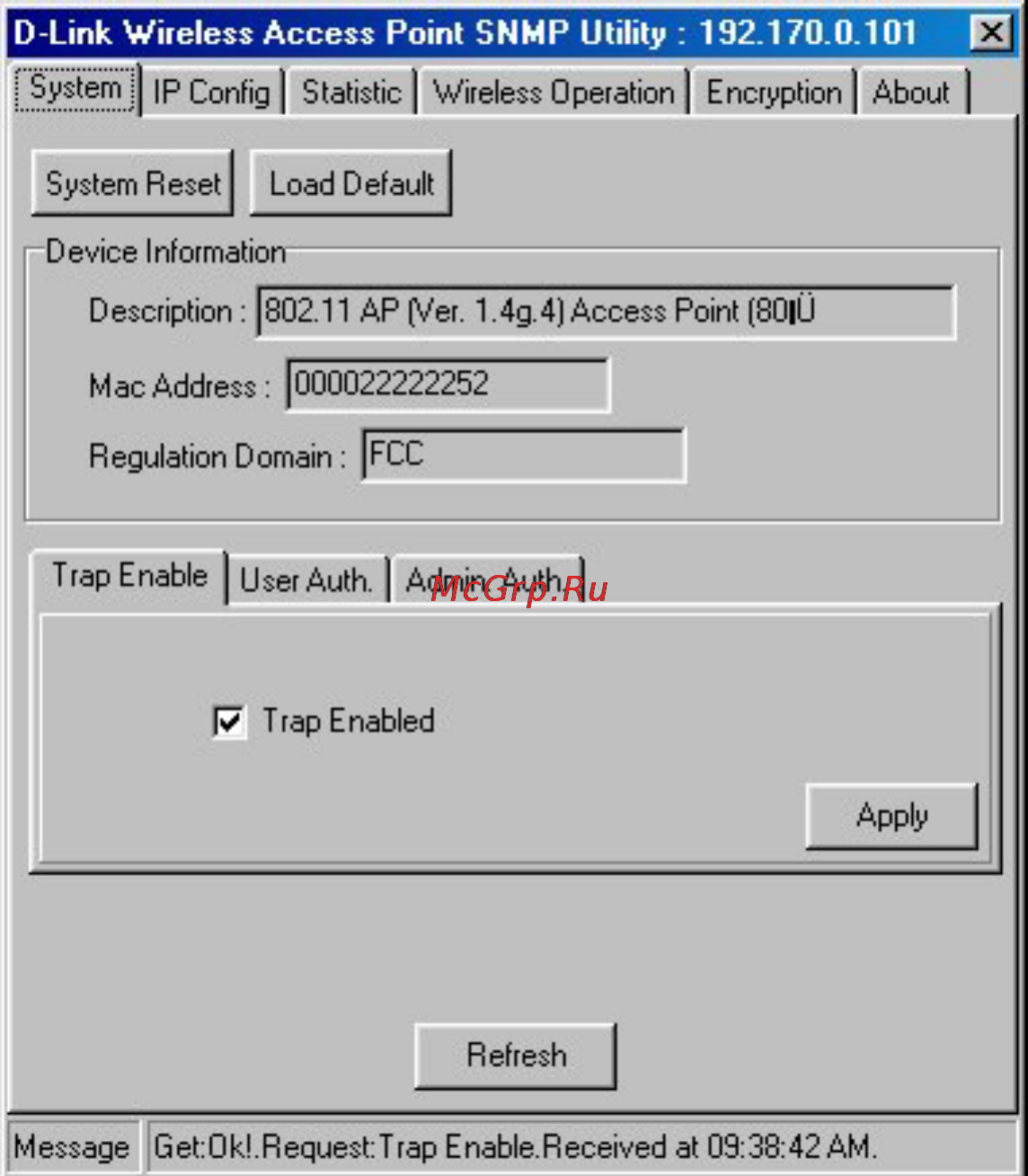 D-Link DWL-900AP [29/61] Snmp utility menus continued