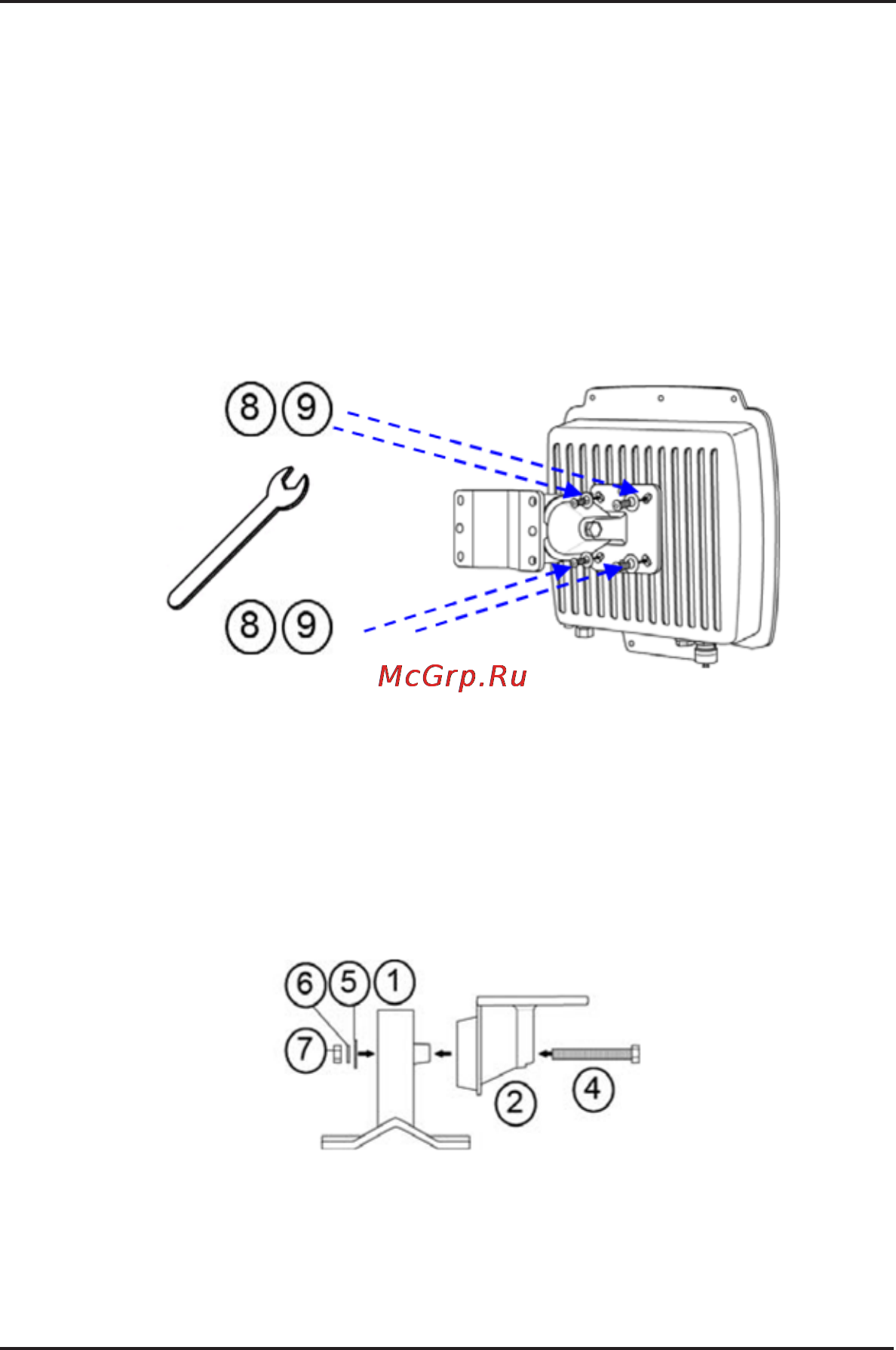 D-Link DAP-3760 [7/20] Прикрепление кронштейнов