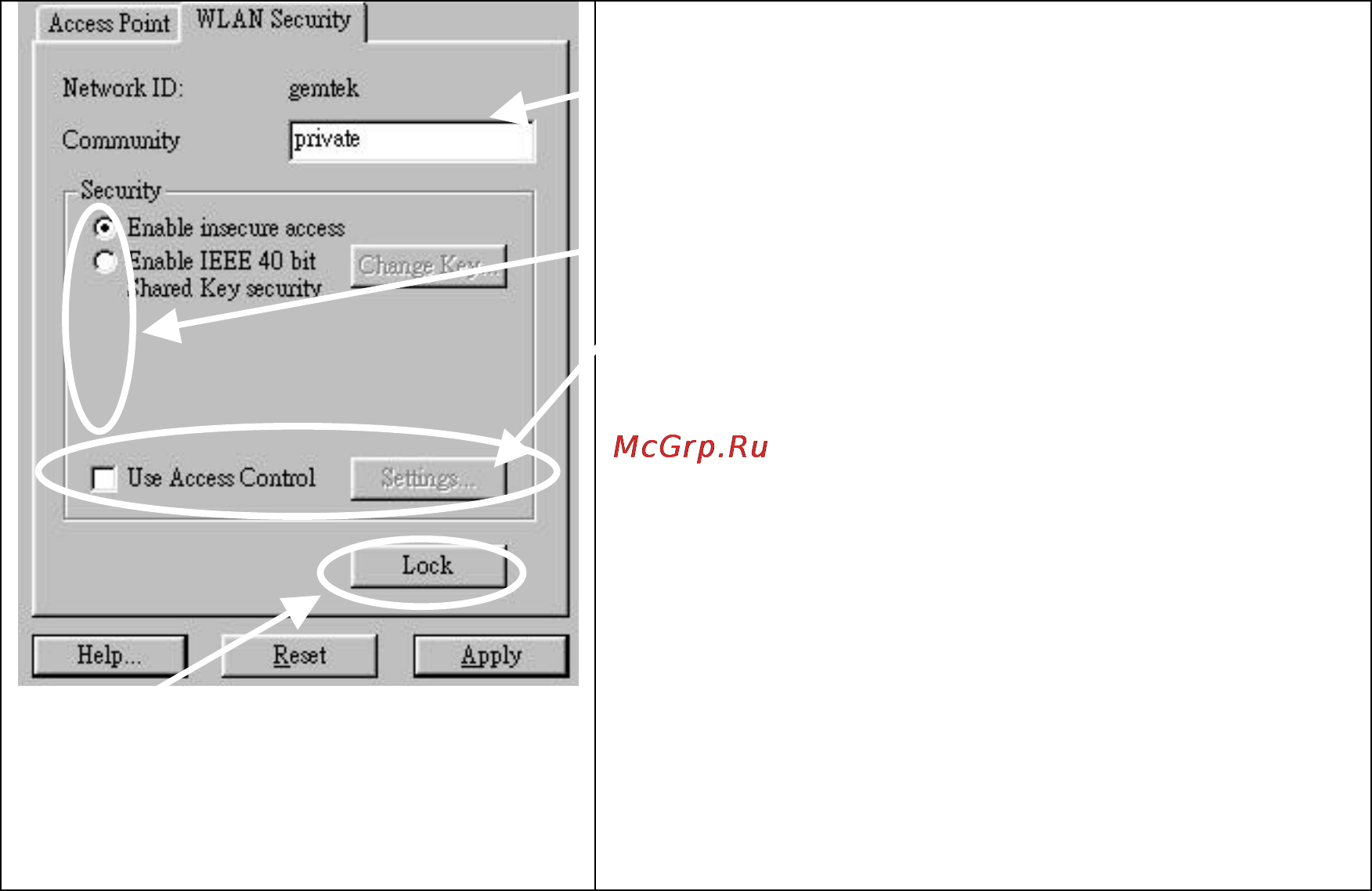 D-Link DWL-1000AP [19/24] Access control