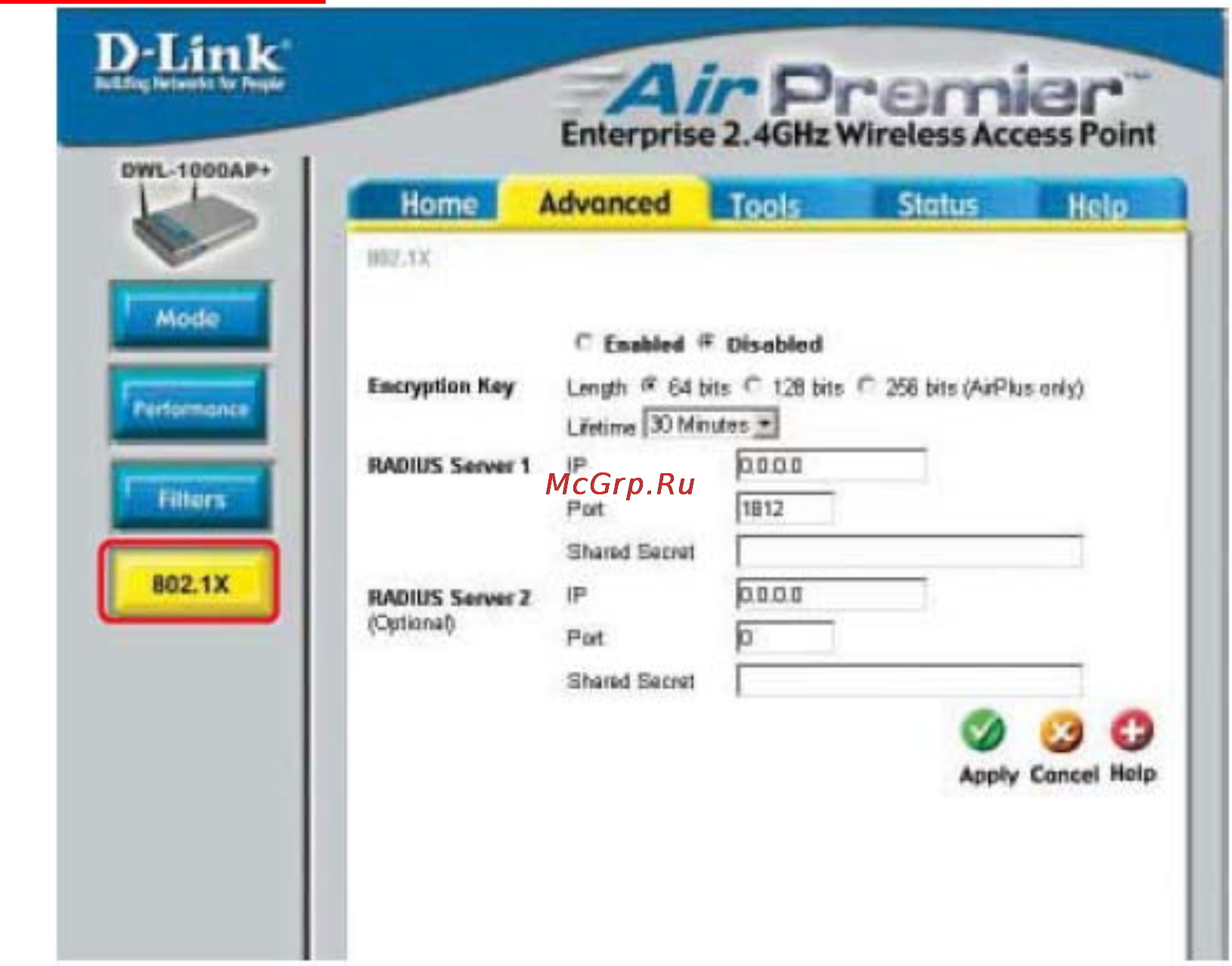 D-Link DWL-1750 [19/40] Использование меню настройки