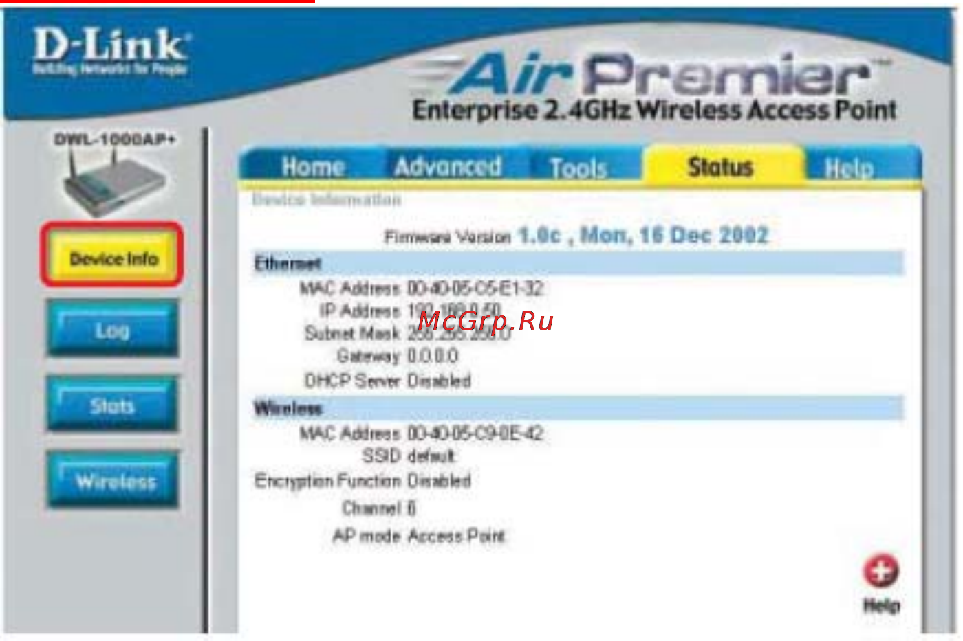 D-Link DWL-1750 [23/40] Использование меню настройки