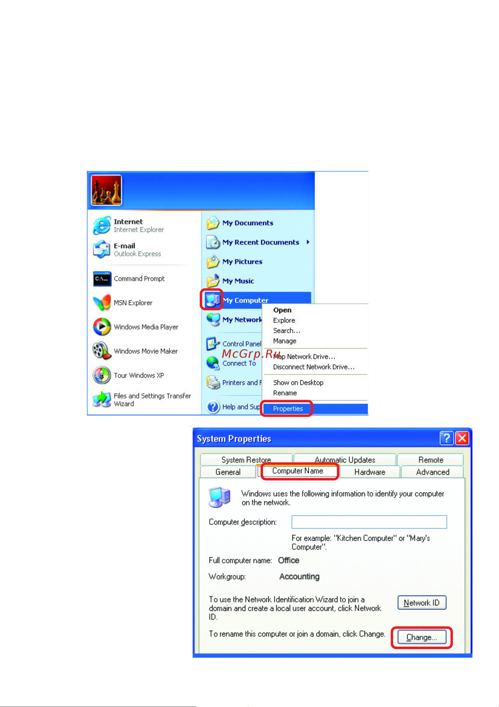 D-Link DWL-1700AP [40/82] Networking basics continued naming your computer
