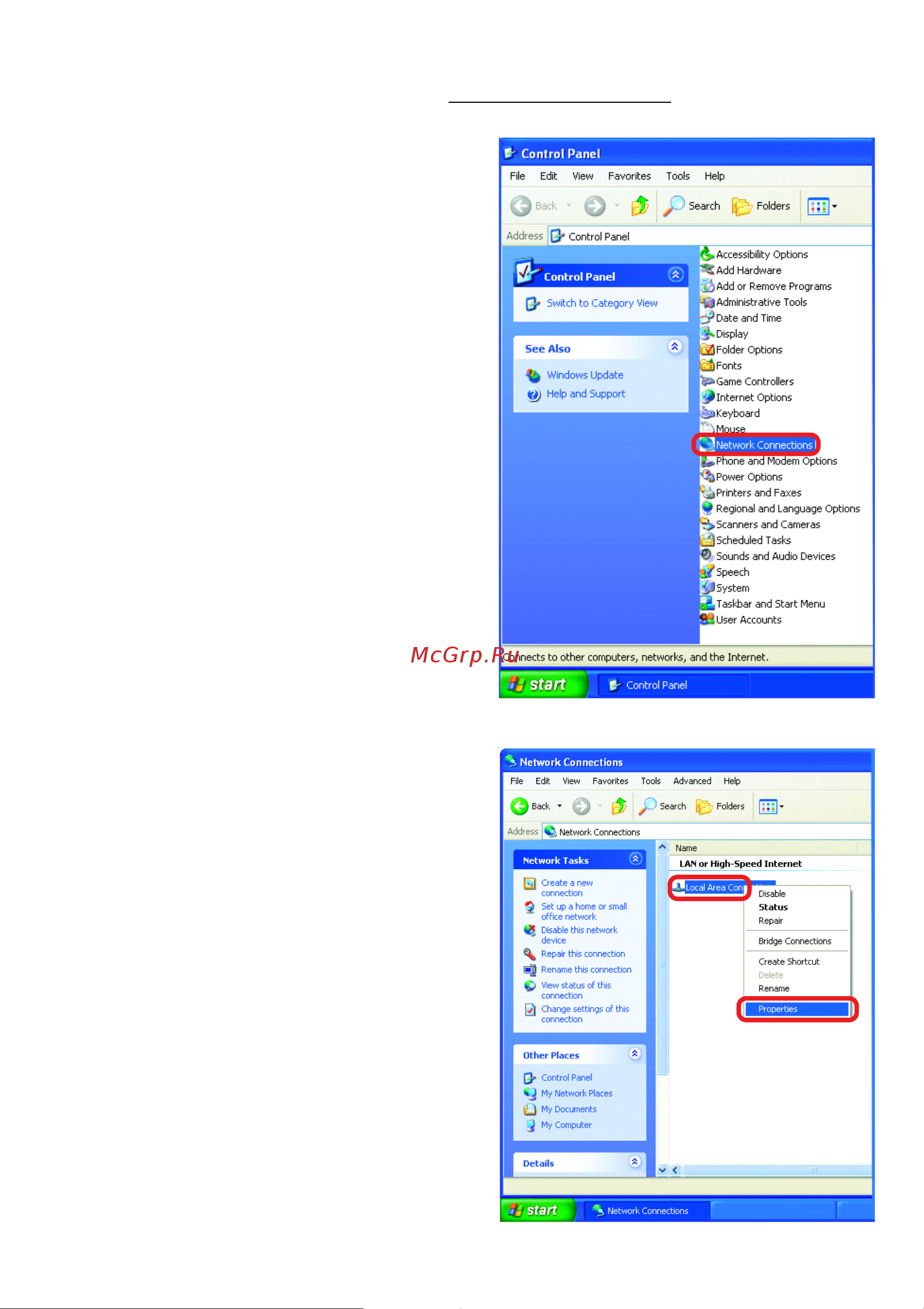 D-Link DWL-1700AP [43/82] Networking basics continued assigning a static ip address in windows xp 2000