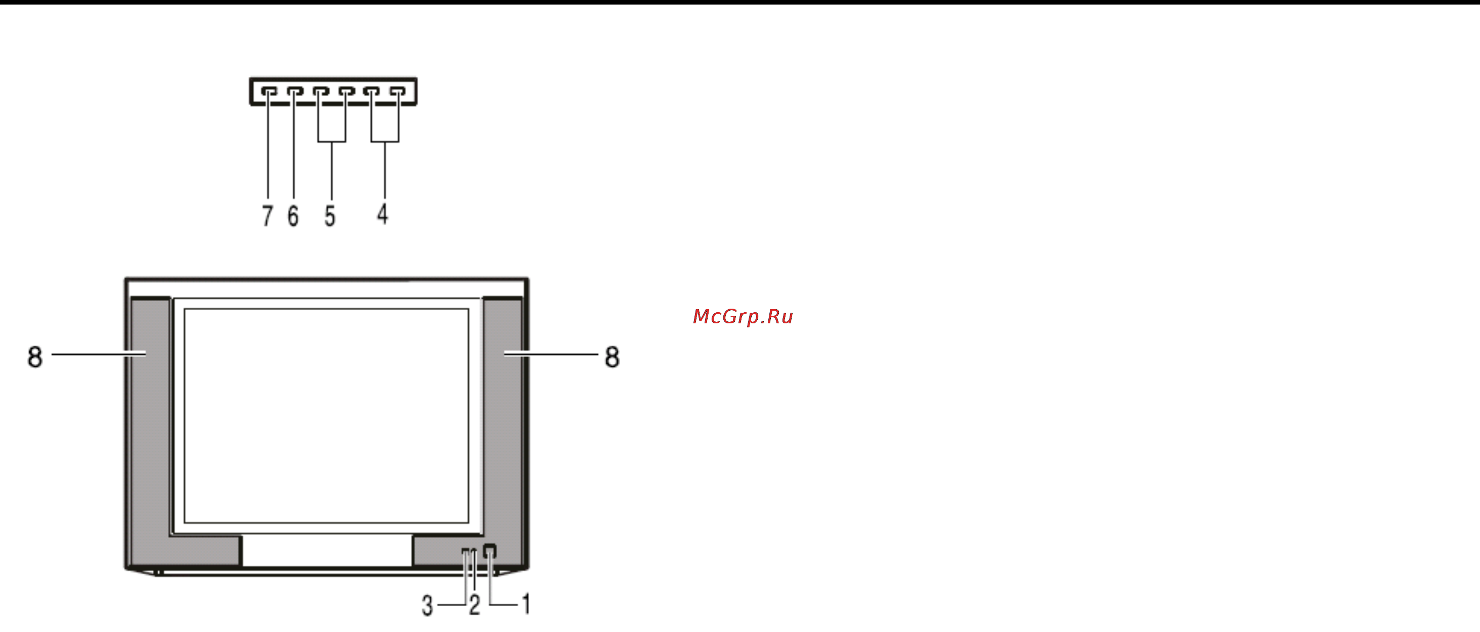 Hyundai H-TV2901PF [7/53] Front panel