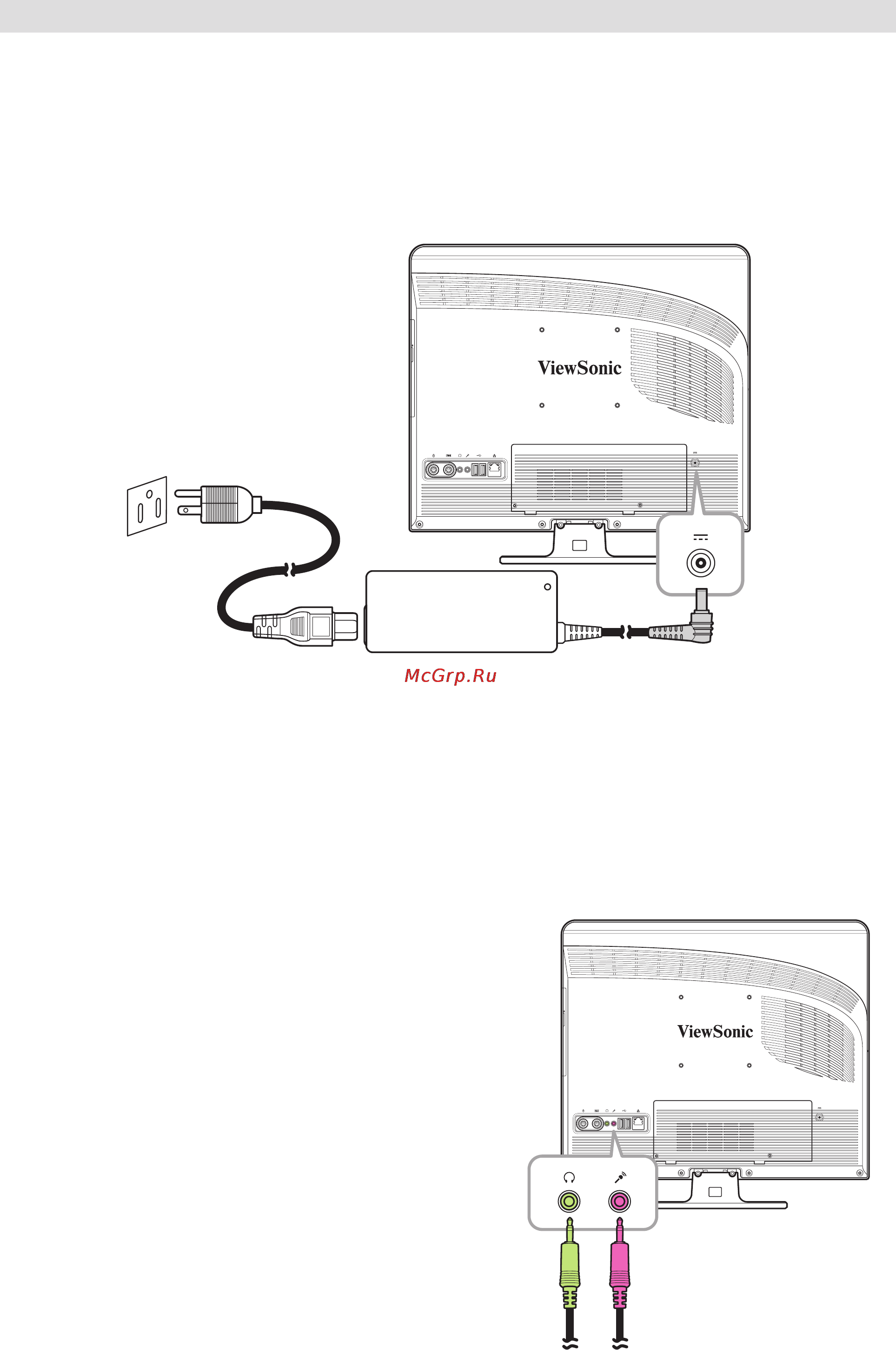 Viewsonic VPC100 [21/56] Установка
