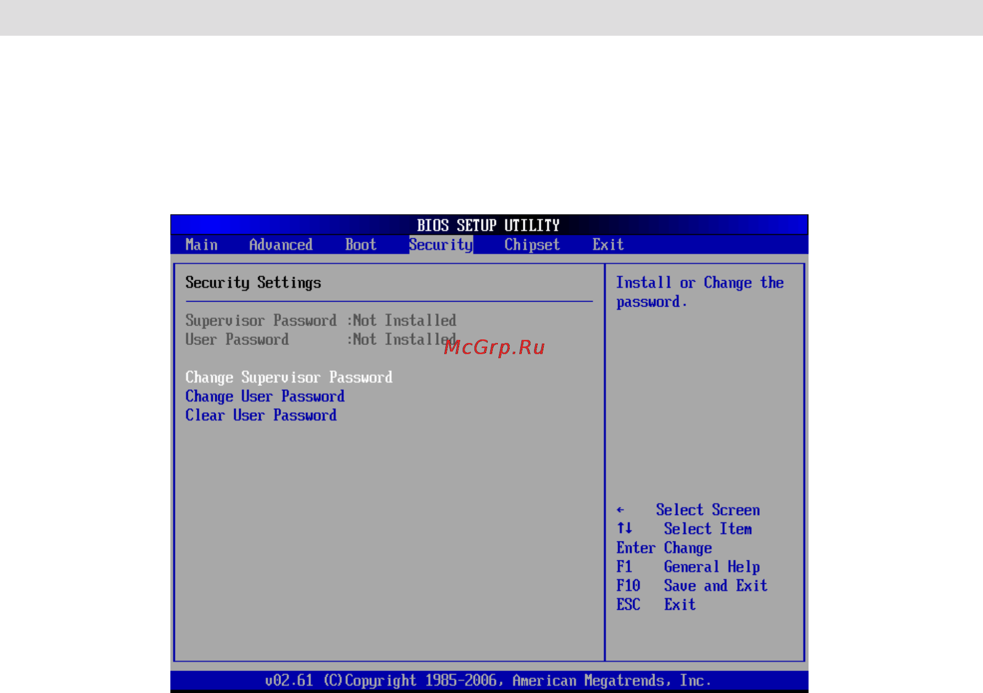 Viewsonic VPC100 [36/56] Программанастройкиbios