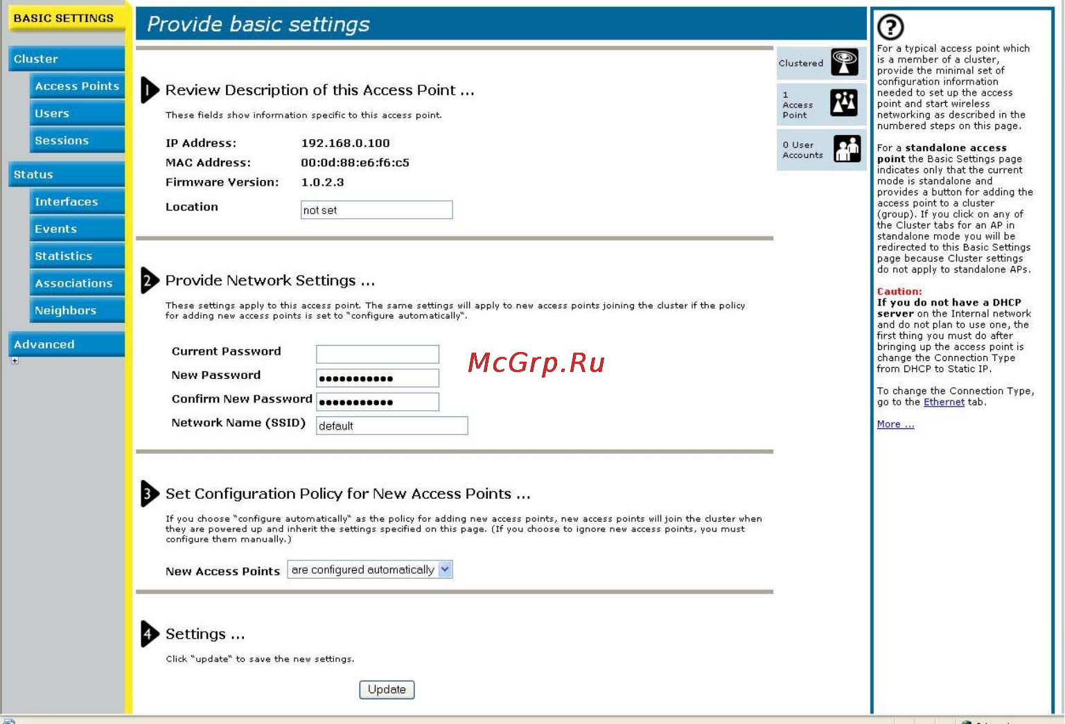 D-Link DWL-2200AP [29/192] Navigating to basic settings