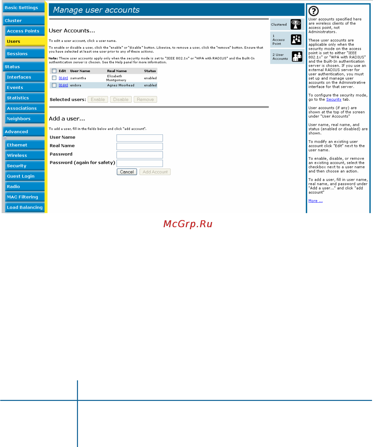 D-Link DWL-2200AP [44/192] Adding a user