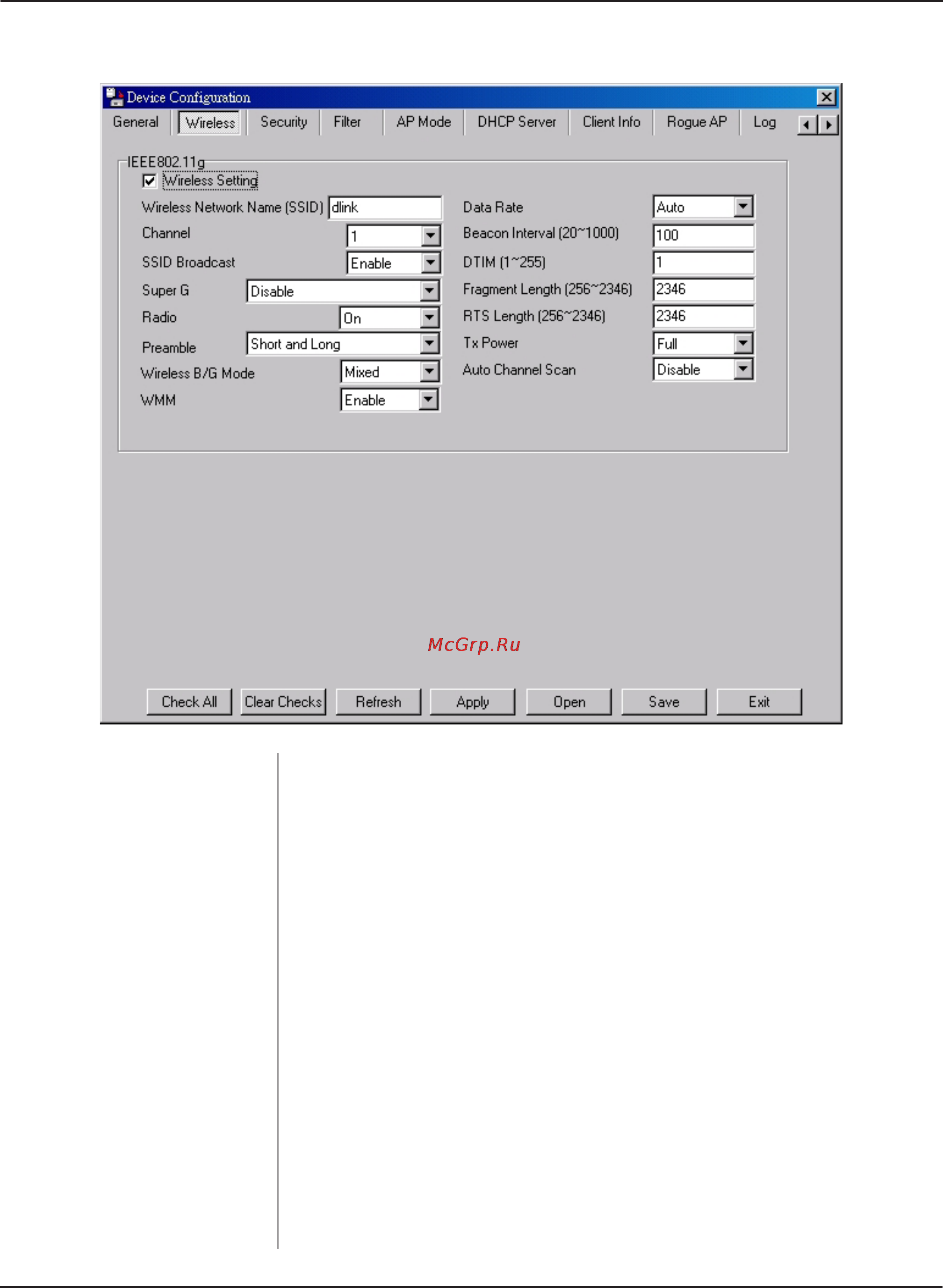 D-Link DWL-3260AP [59/109] Wireless