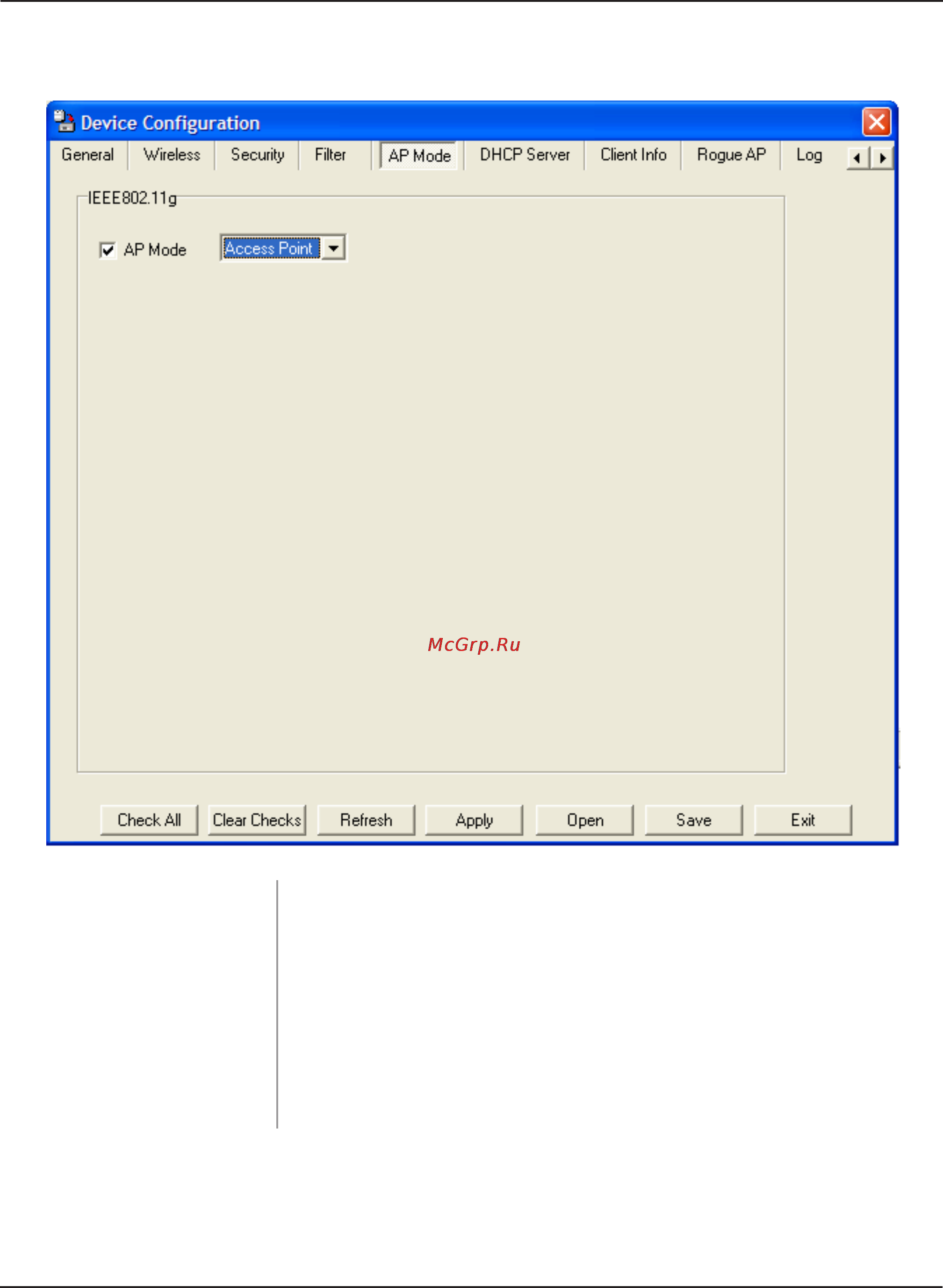 D-Link DWL-3260AP [67/109] Ap mode