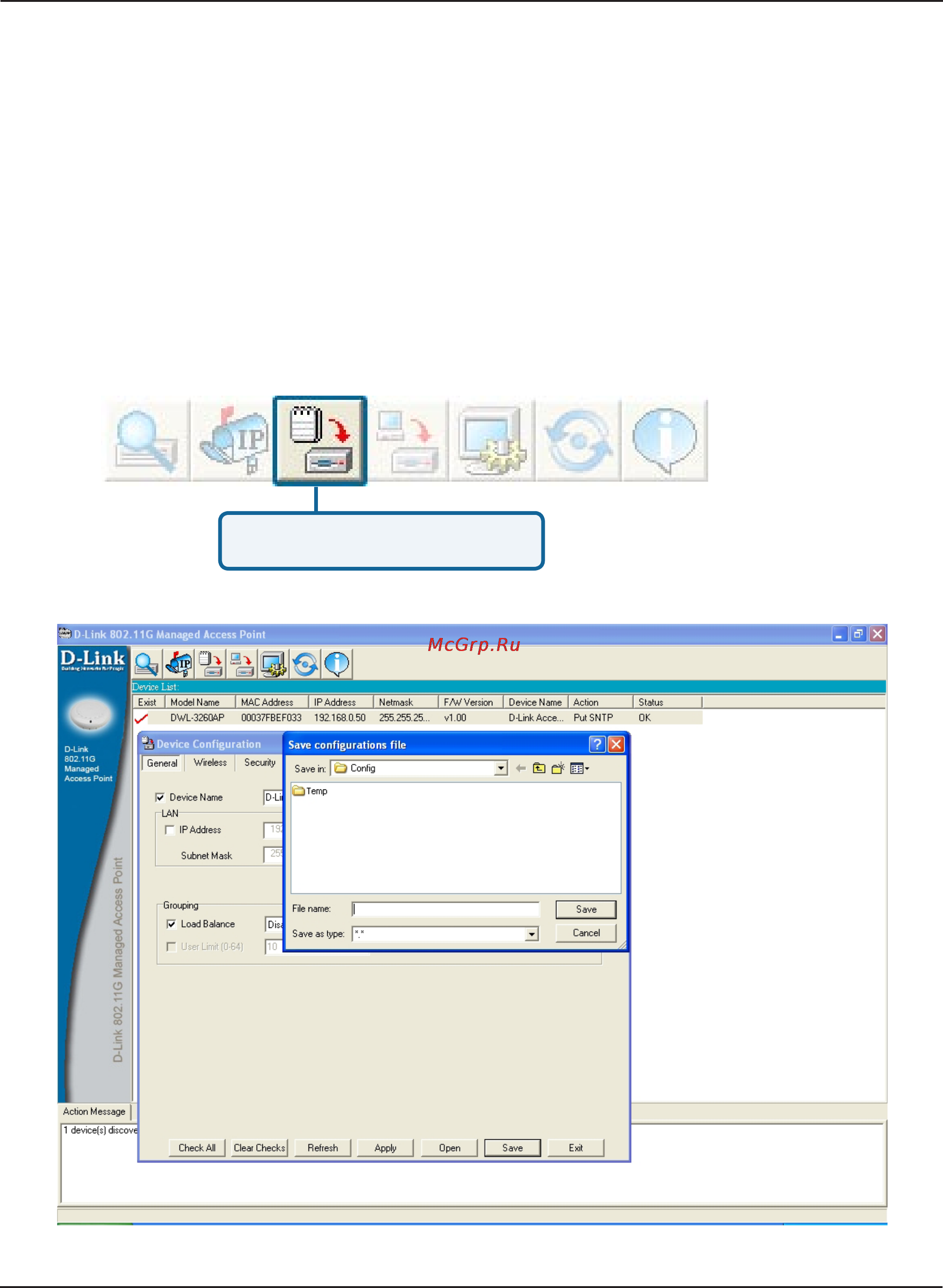 D-Link DWL-3260AP [79/109] Configuration files