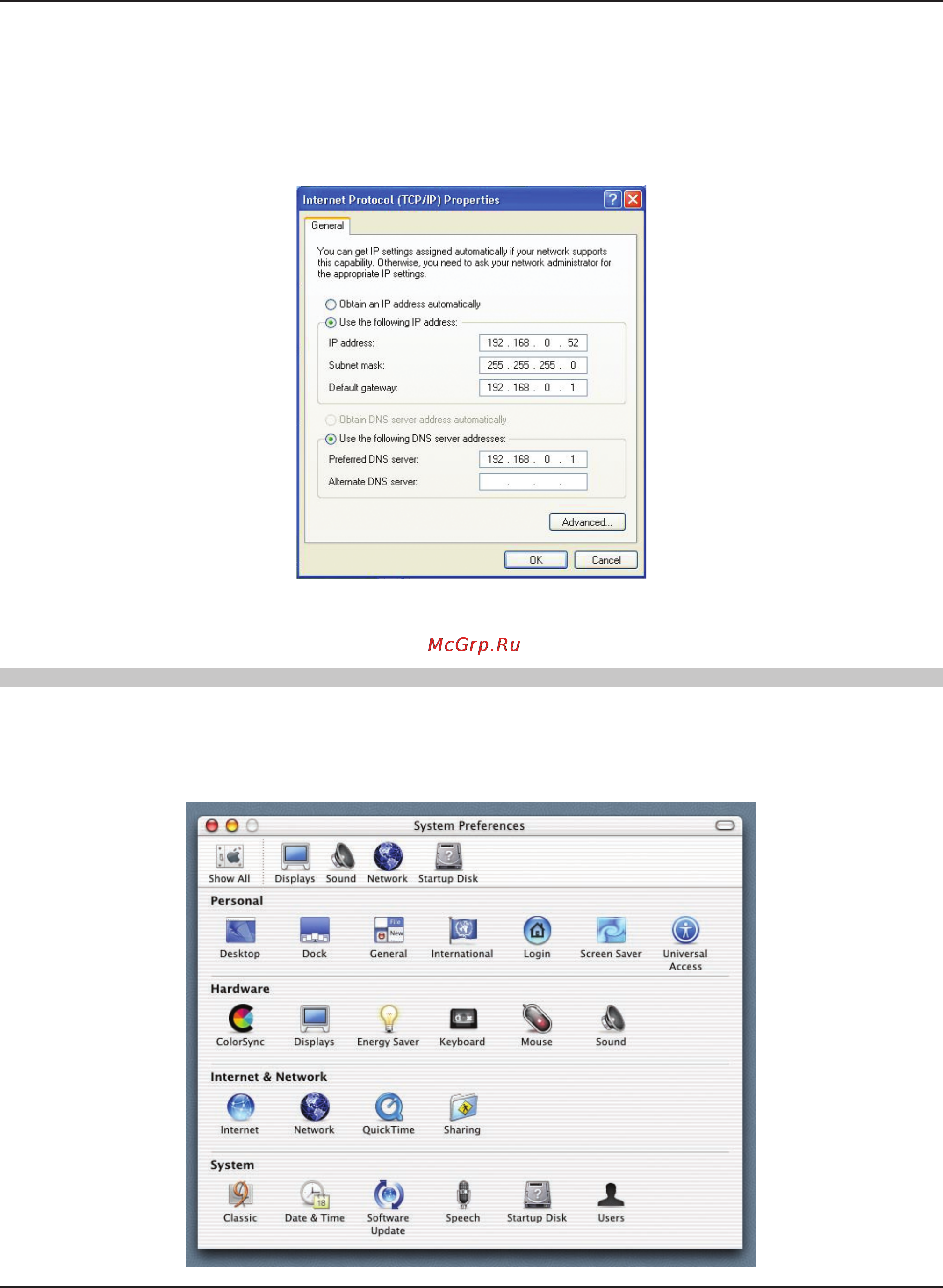 D-Link DWL-3260AP [96/109] Assigning a static ip address in macintos