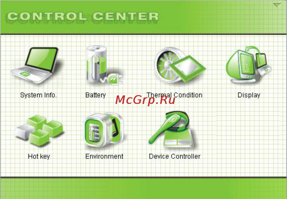 Viewsonic VNB106 [16/24] Chapter5 controlcenterfunctions