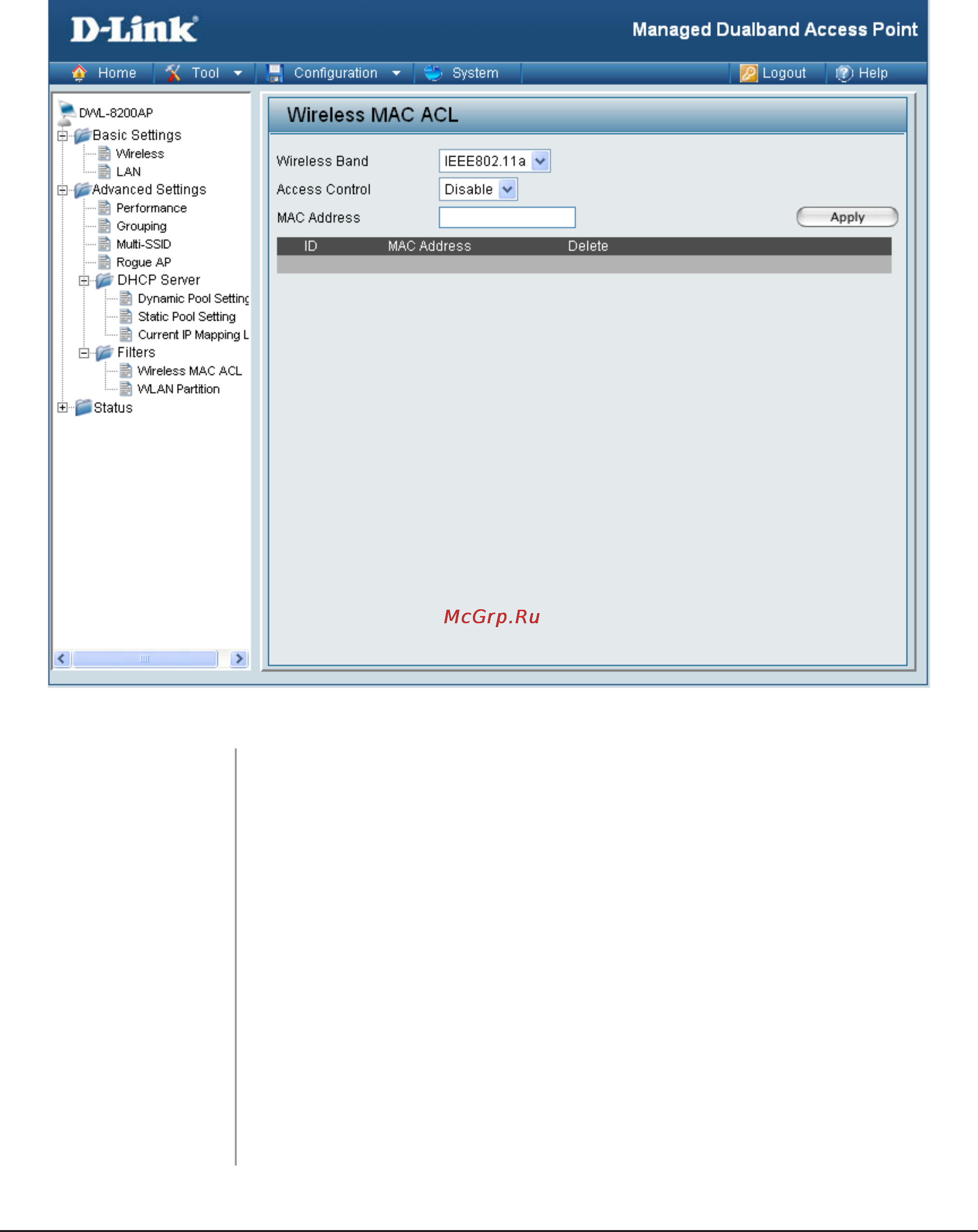 D-Link DWL-8200AP [46/95] Home advanced settings filters