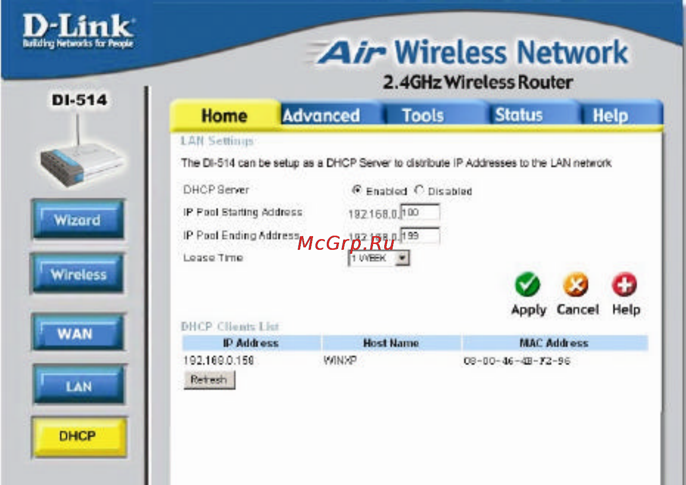 D-Link DI-514 Инструкция по эксплуатации онлайн [20/60] 41528