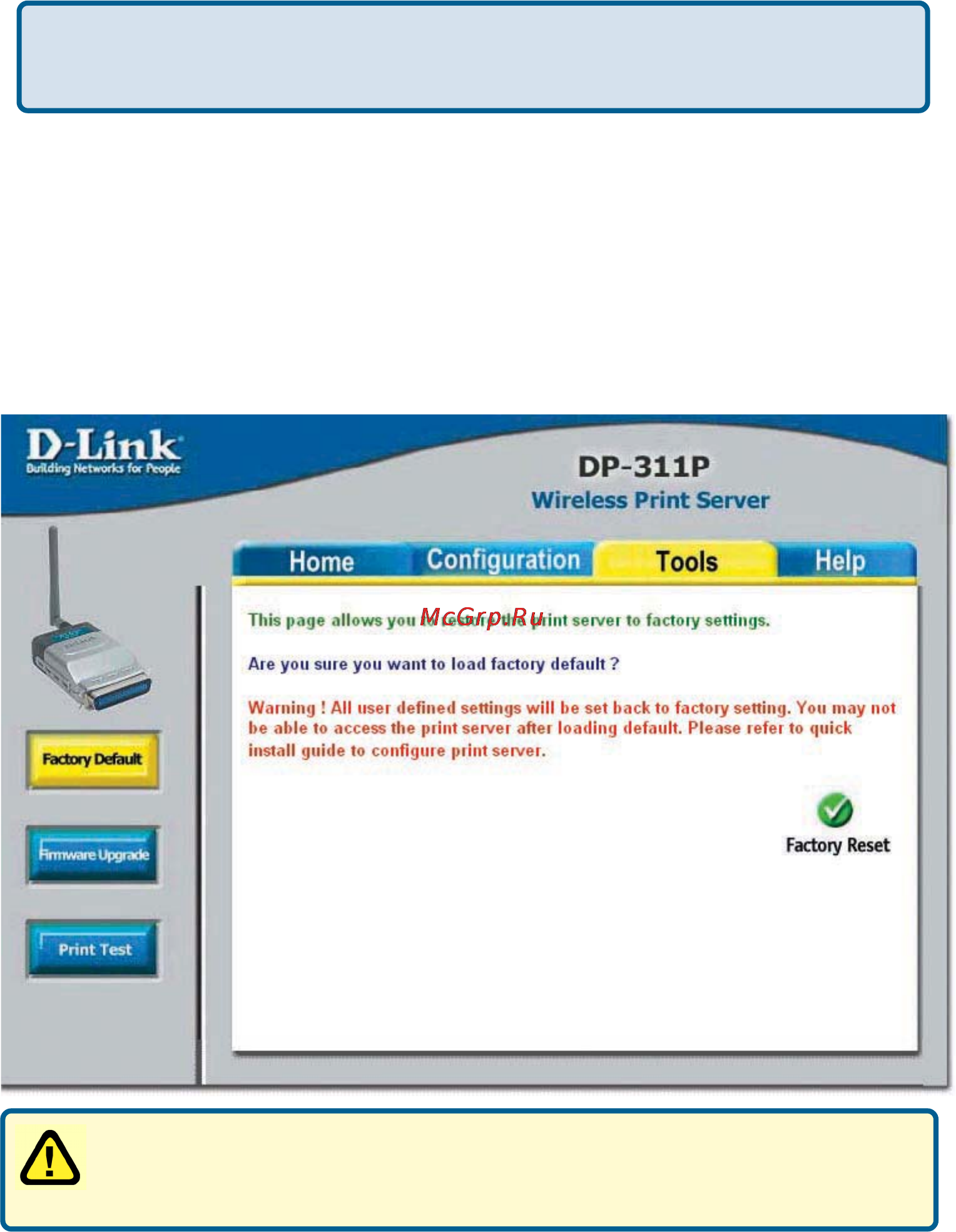 D-Link DP-311P [15/68] Management continued
