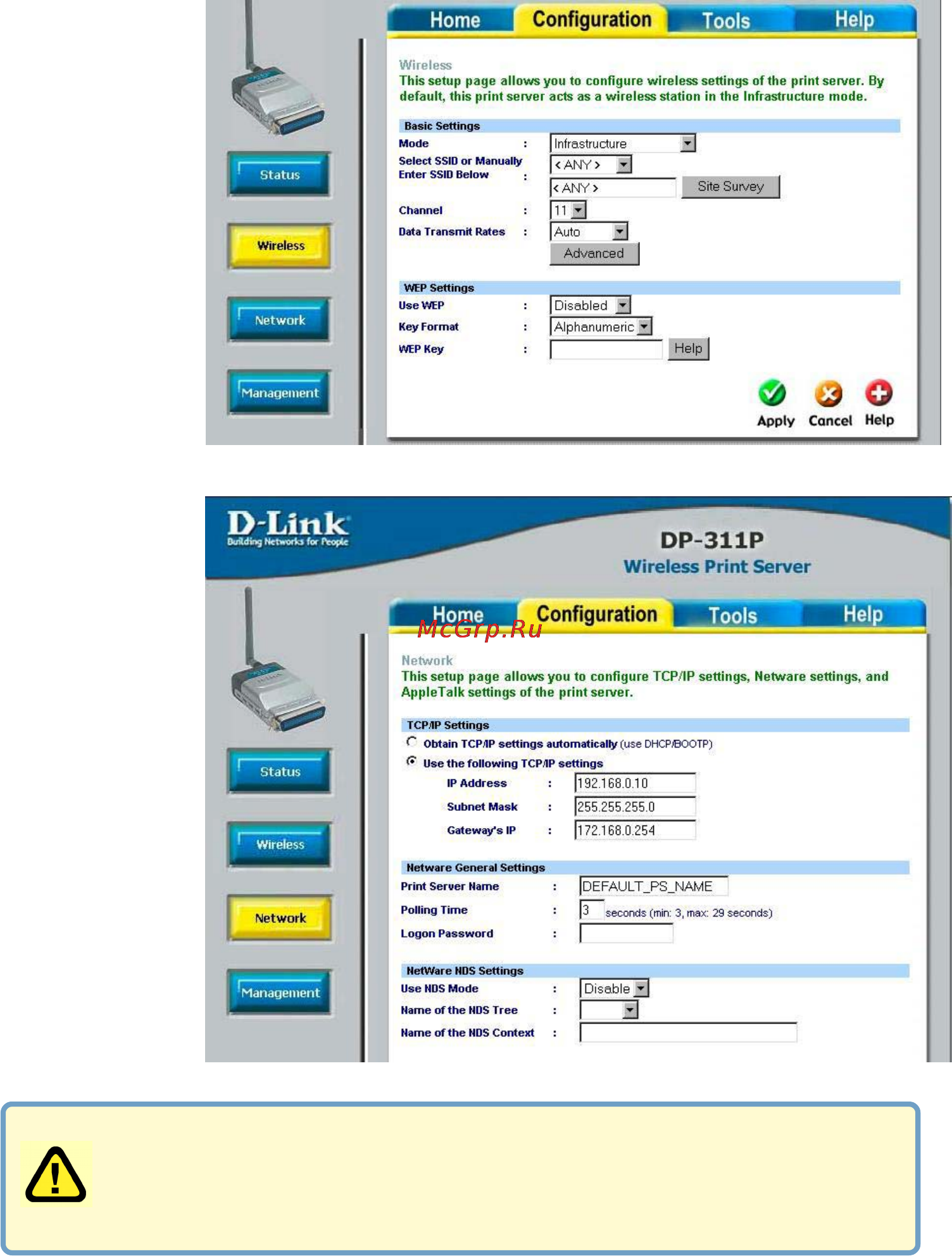 D-Link DP-311P [33/68] Setting up apple talk or lpr printing in mac os x continued