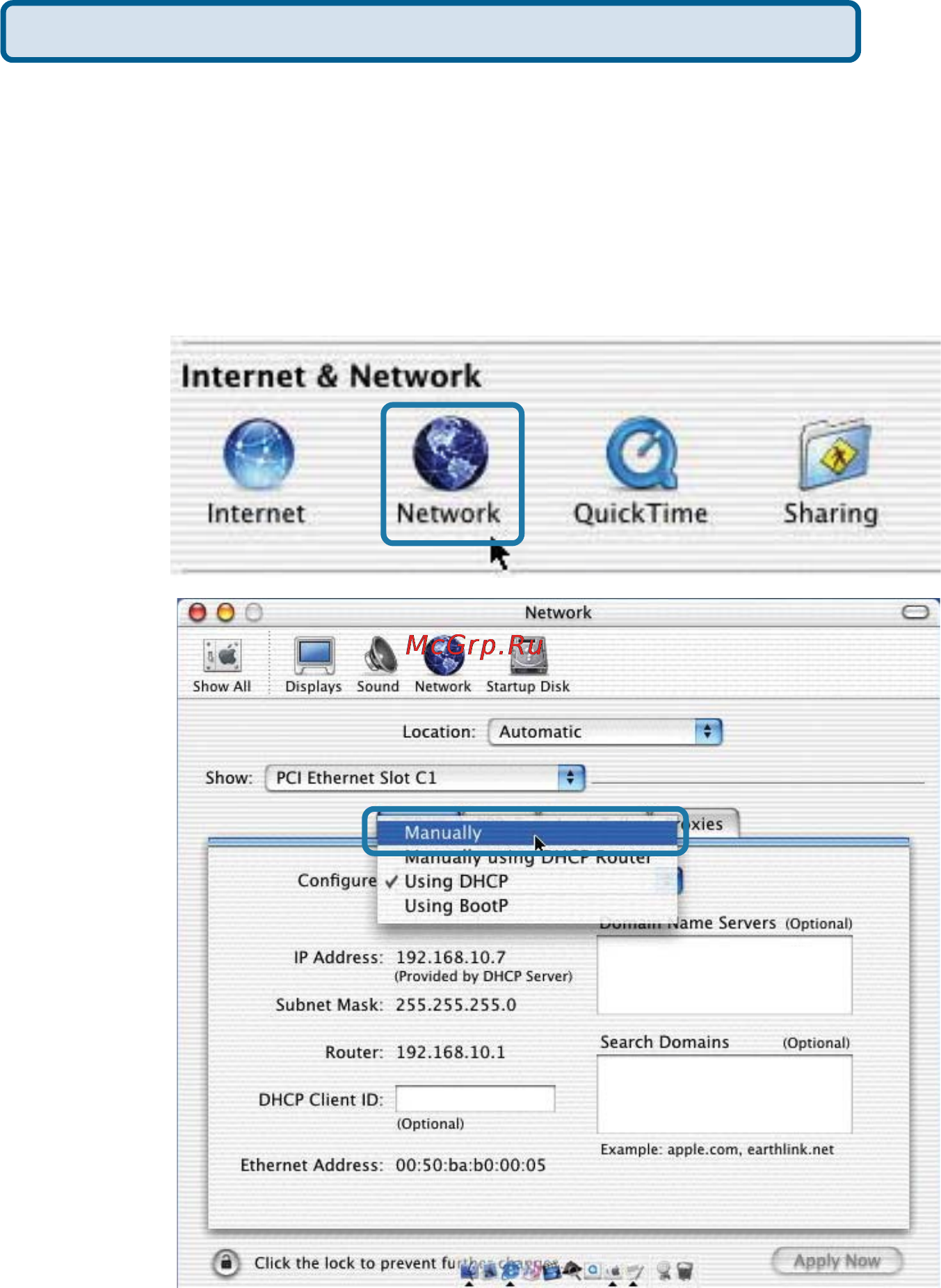 D-Link DP-311P [34/68] Setting up apple talk or lpr printing in mac os x continued