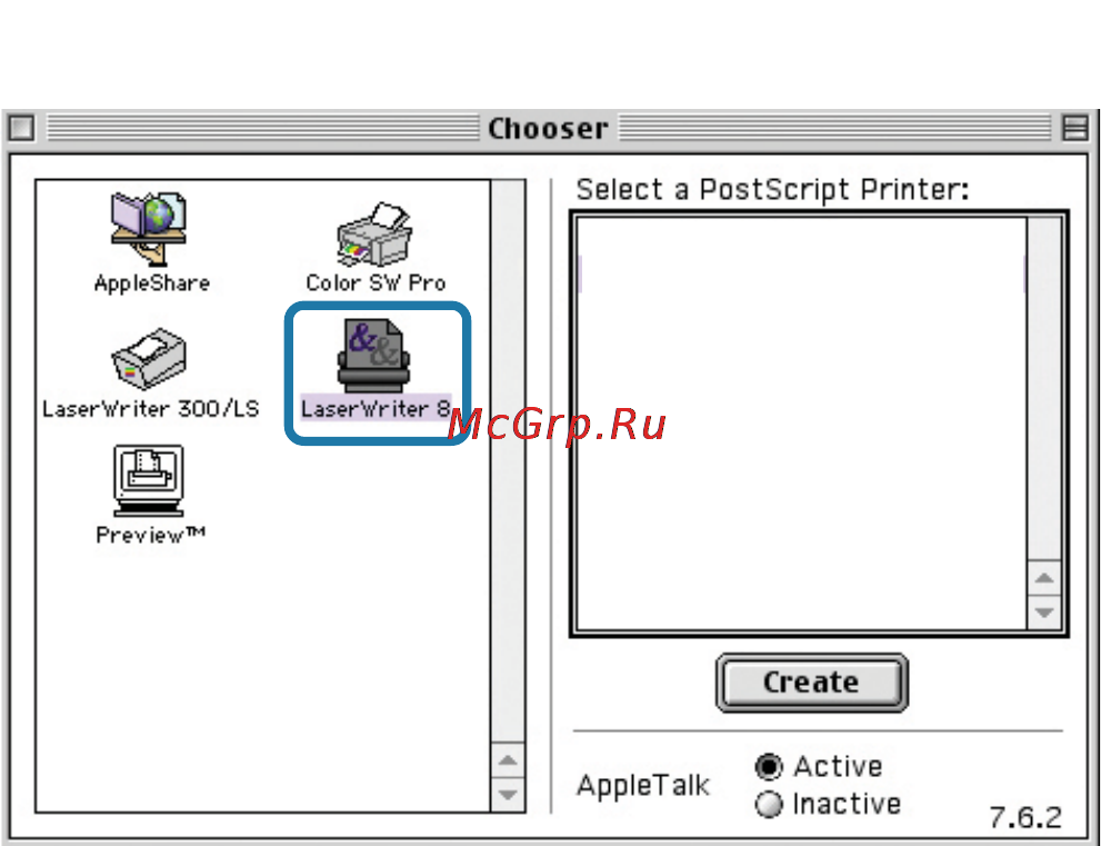 D-Link DP-311P [40/68] Printing from macos client workstations