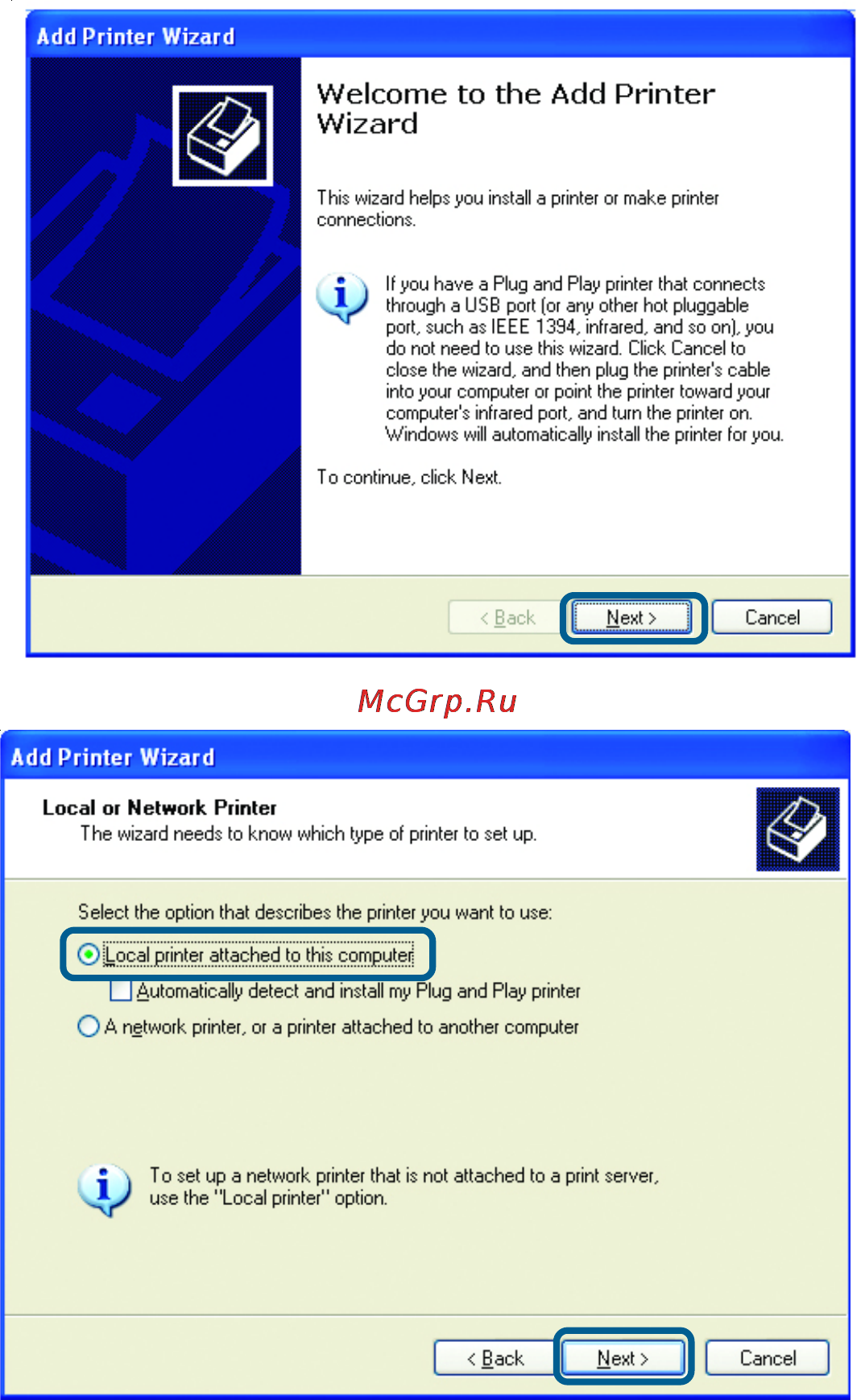 D-Link DP-311P [54/68] Networking basics continued sharing an lpr printer continued