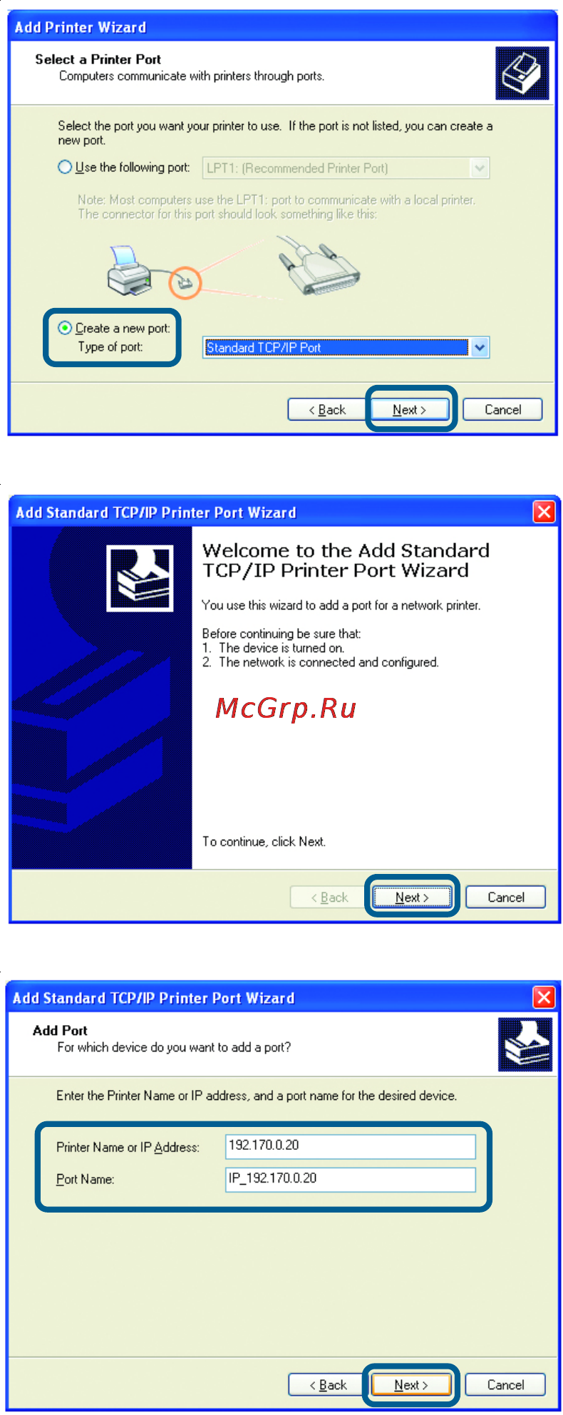 D-Link DP-311P [55/68] Networking basics continued sharing an lpr printer continued