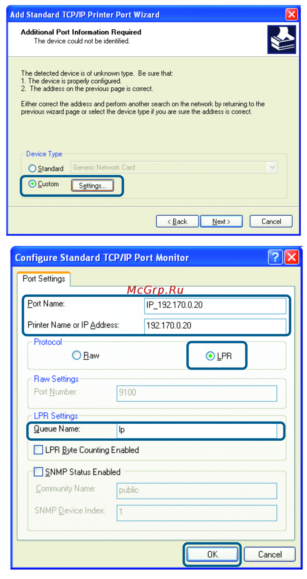 D-Link DP-311P [56/68] Networking basics sharing an lpr printer continued