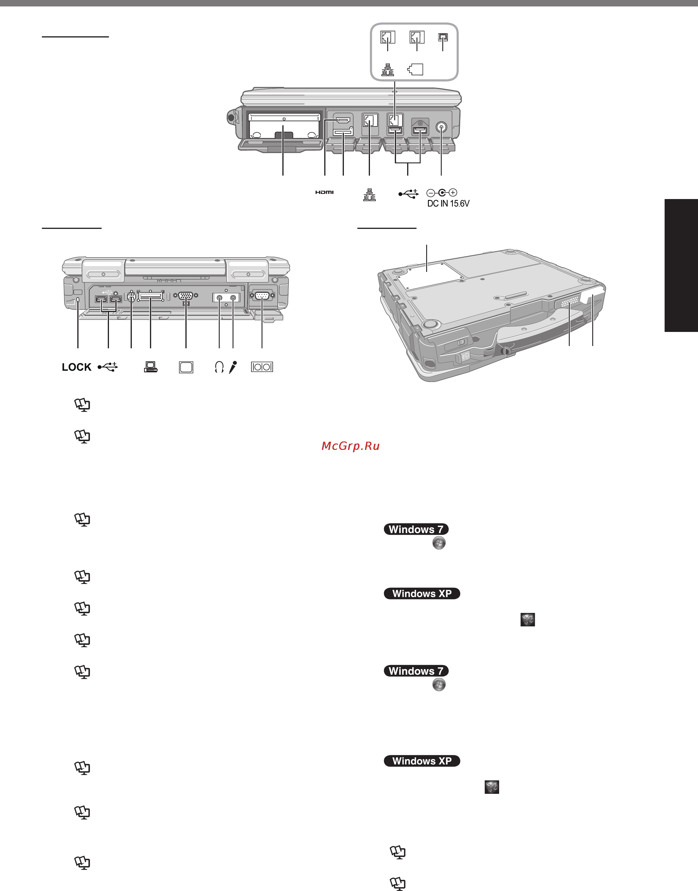 Panasonic CF-31 [9/32] Начало работы