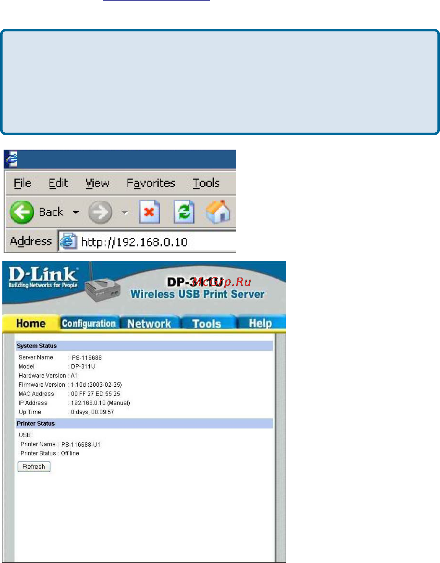 D-Link DP-311U [29/76] Tcp ip printing for windows 2000