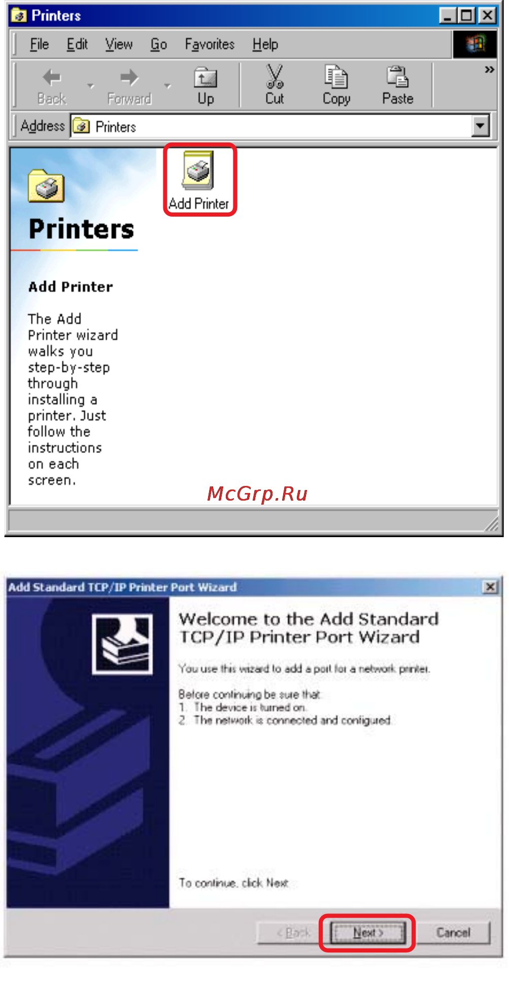 D-Link DP-311U [32/76] Tcp ip printing for windows 2000 continued