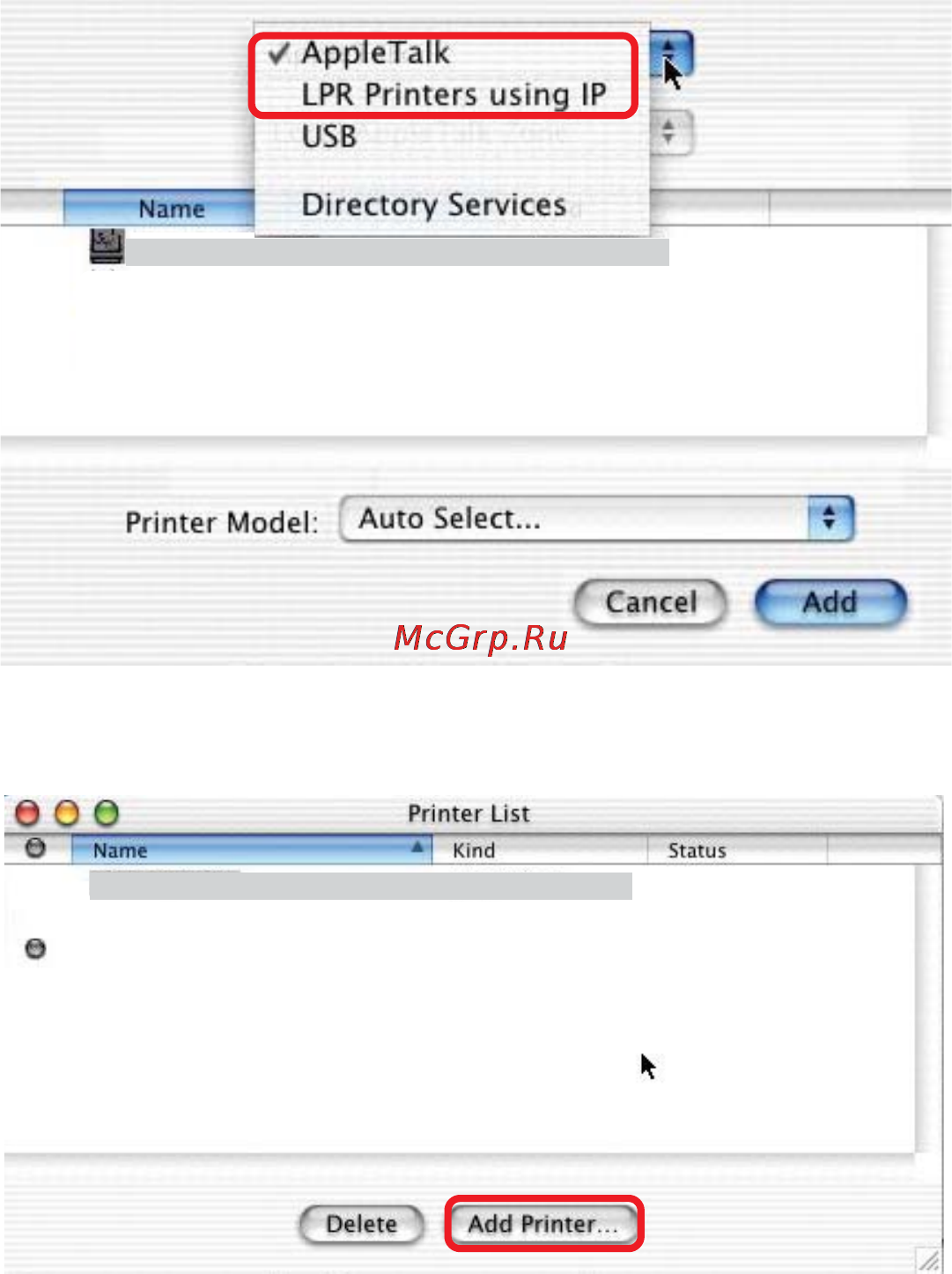 D-Link DP-311U [53/76] Setting up apple talk or lpr printing in mac os x continued