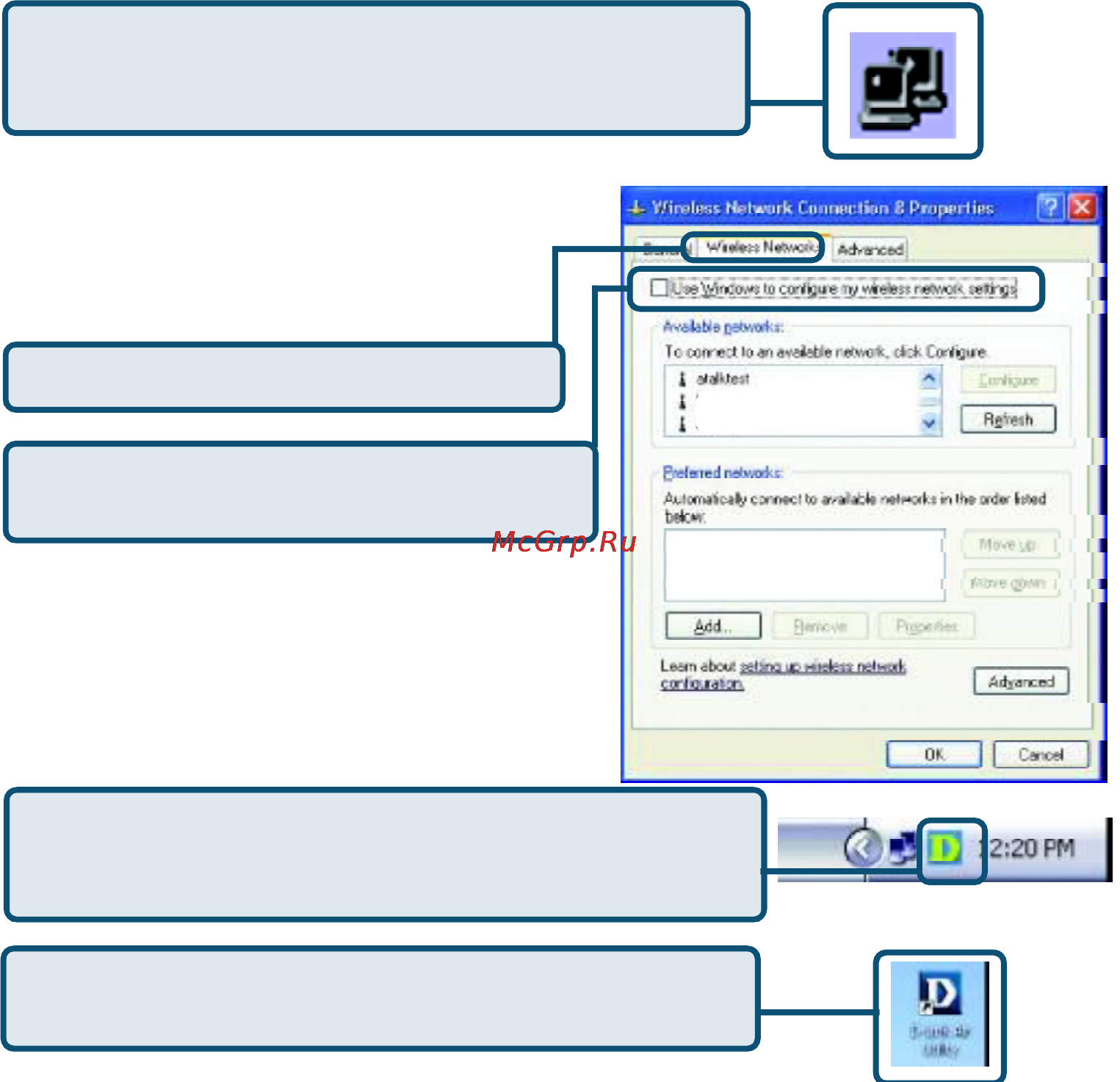D-Link DWL-610 [11/51] Using the configuration utility