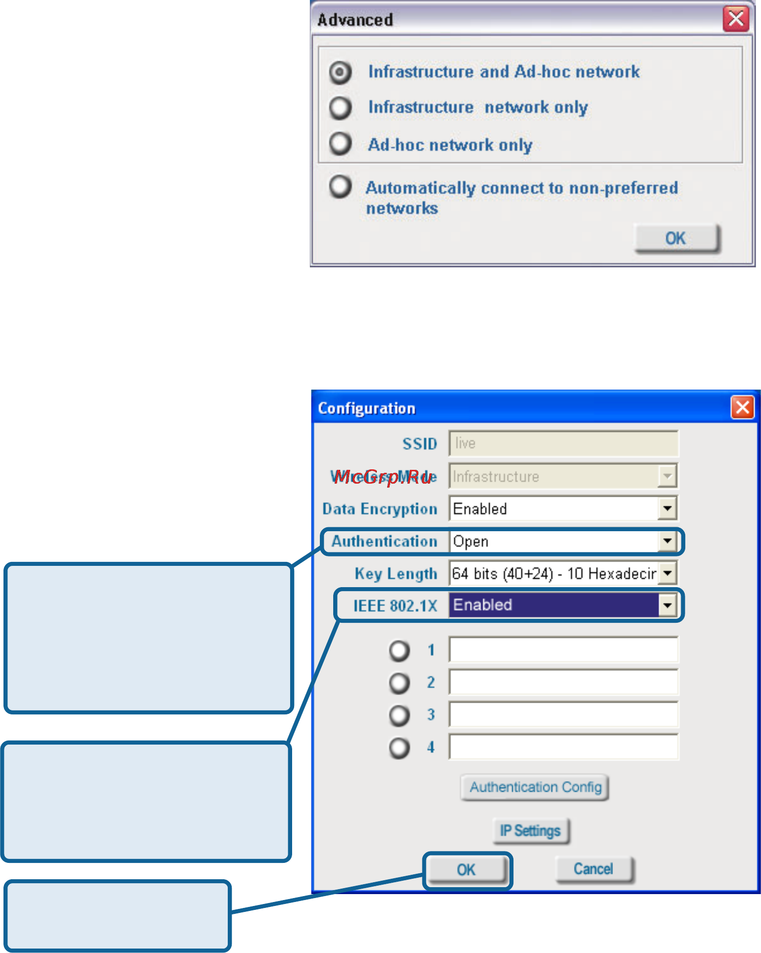 D-Link DWL-660 [16/51] Using the configuration utility continued