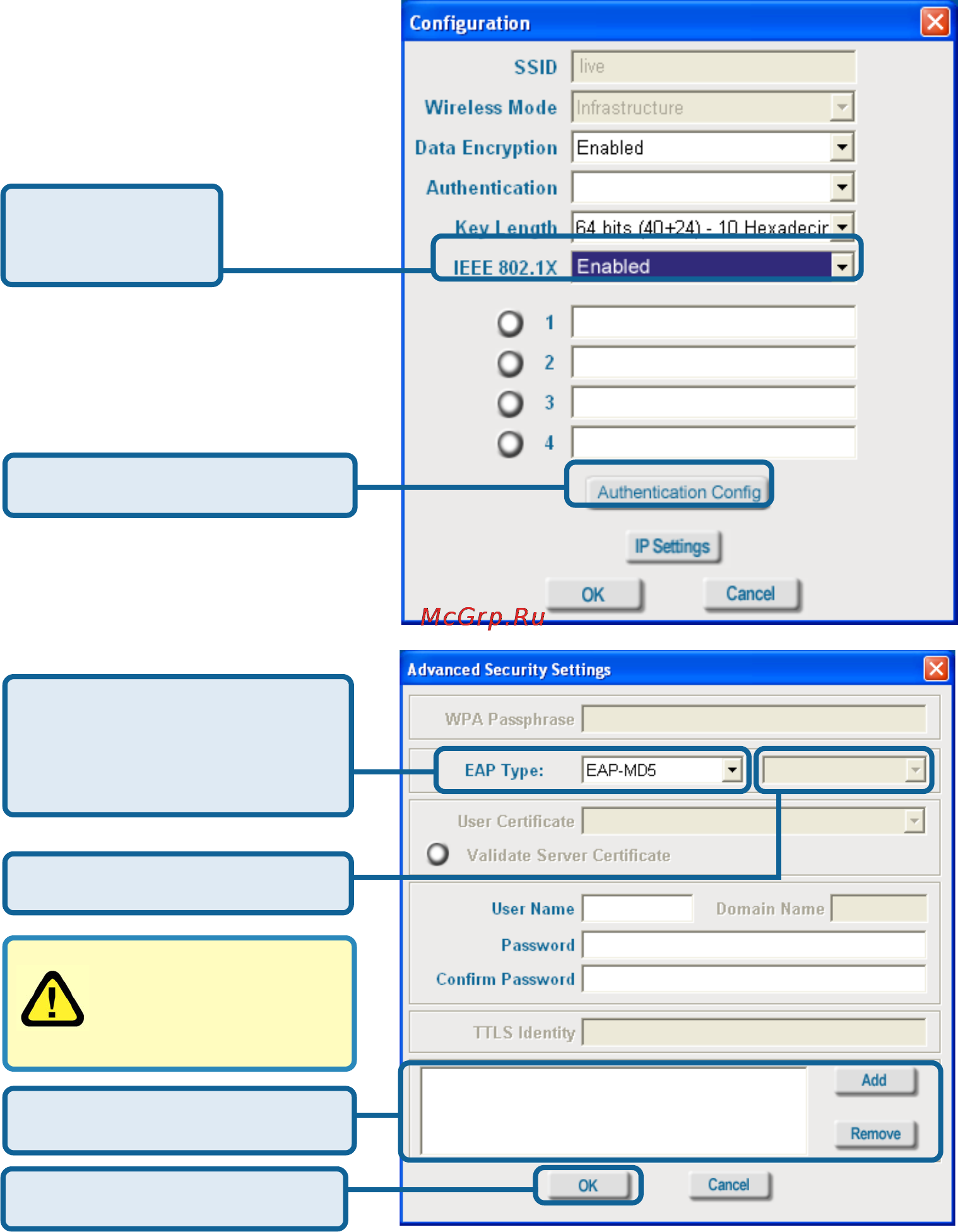 D-Link DWL-660 [17/51] Using the configuration utility continued