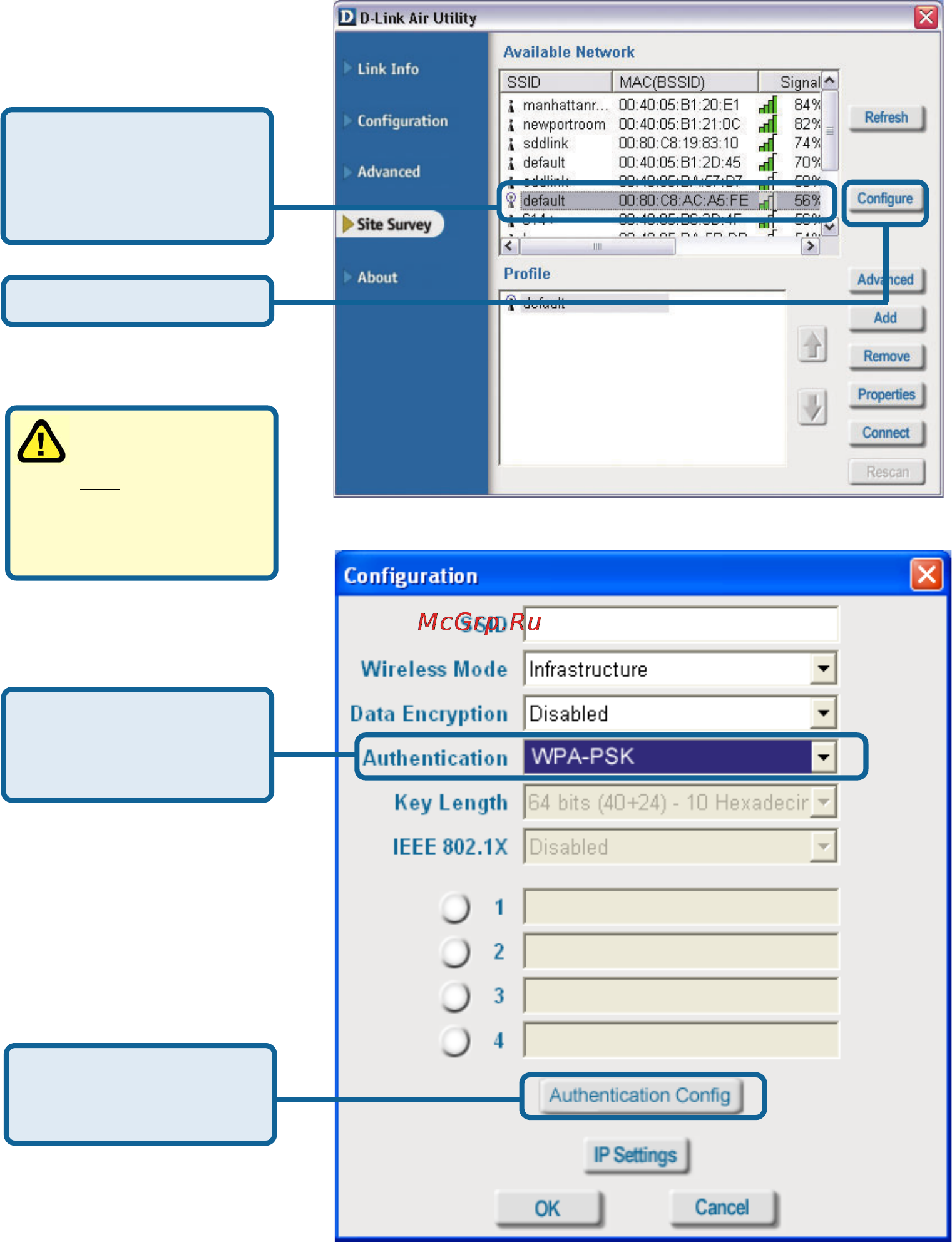 D-Link DWL-660 [22/51] Using the configuration utility continued