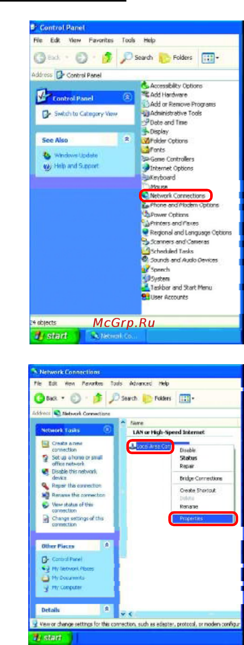 D-Link DWL-660 [35/51] Networking basics continued assigning a static ip address in windows xp 2000