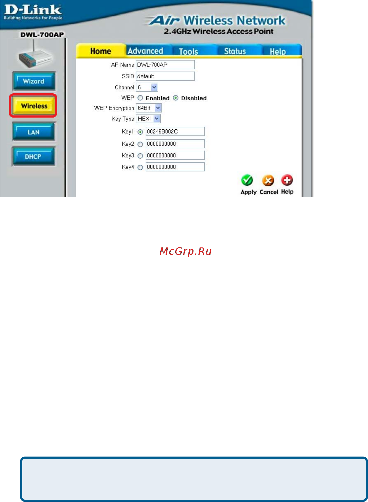 D-Link DWL-700AP [11/44] Using the configuration utility continued