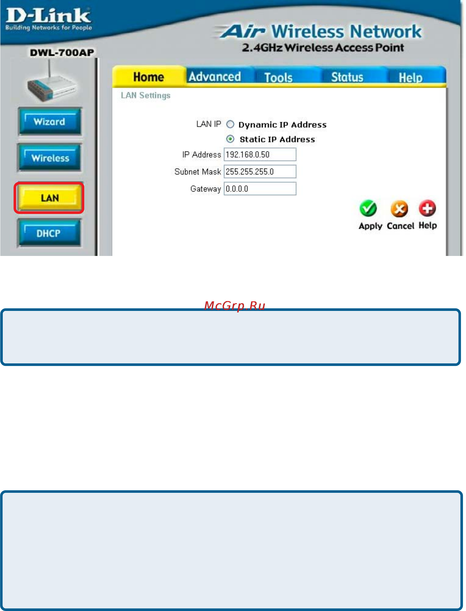 D-Link DWL-700AP [12/44] Using the configuration utility continued
