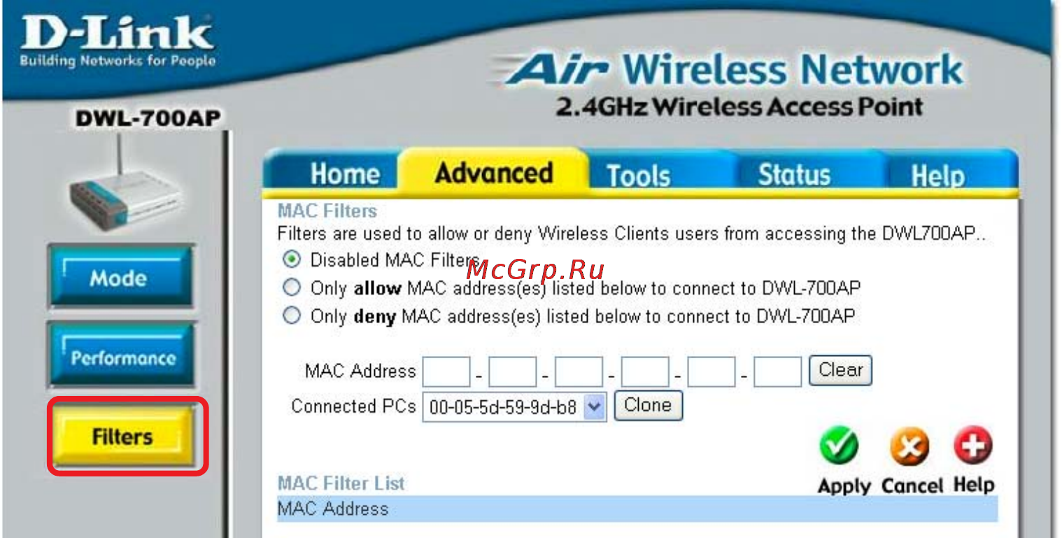 D-Link DWL-700AP [16/44] Using the configuration utility continued