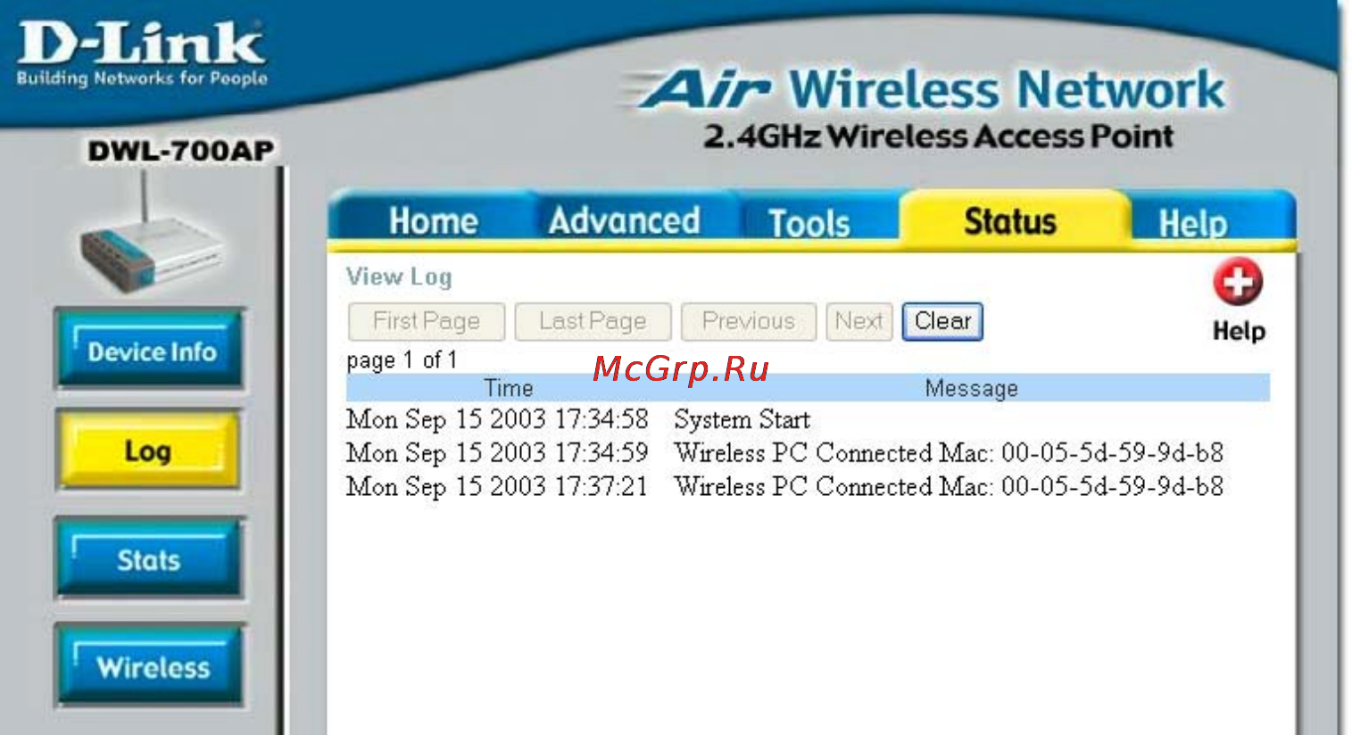 D-Link DWL-700AP [19/44] Using the configuration utility continued