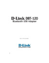 D-Link DBT-120 Инструкция по эксплуатации