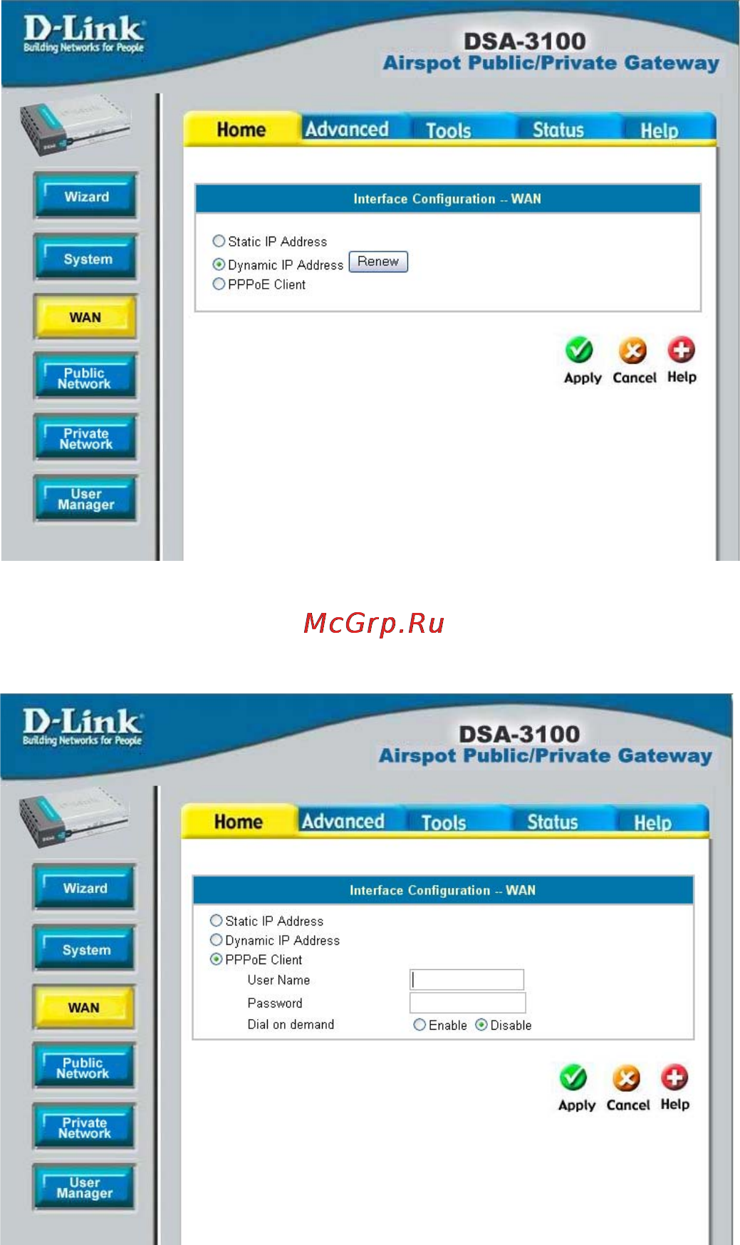 D-Link DSA-3100 [19/76] Using the configuration utility continued