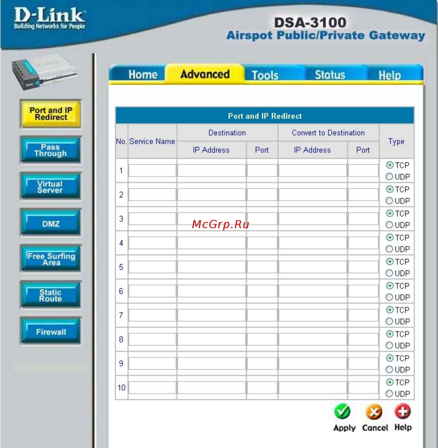 D-Link DSA-3100 [37/76] Using the configuration utility continued