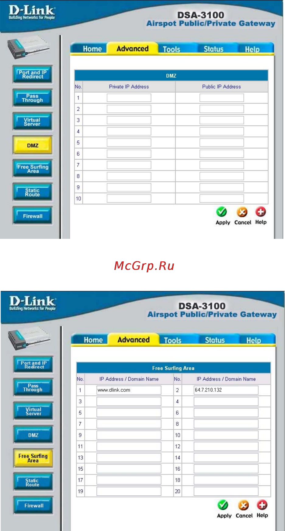 D-Link DSA-3100 [39/76] Using the configuration utility continued