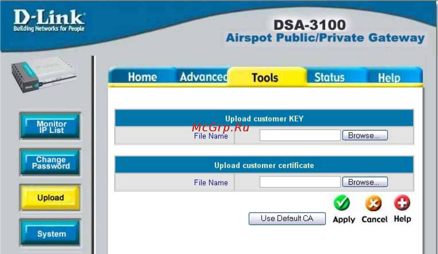 D-Link DSA-3100 [44/76] Using the configuration utility continued