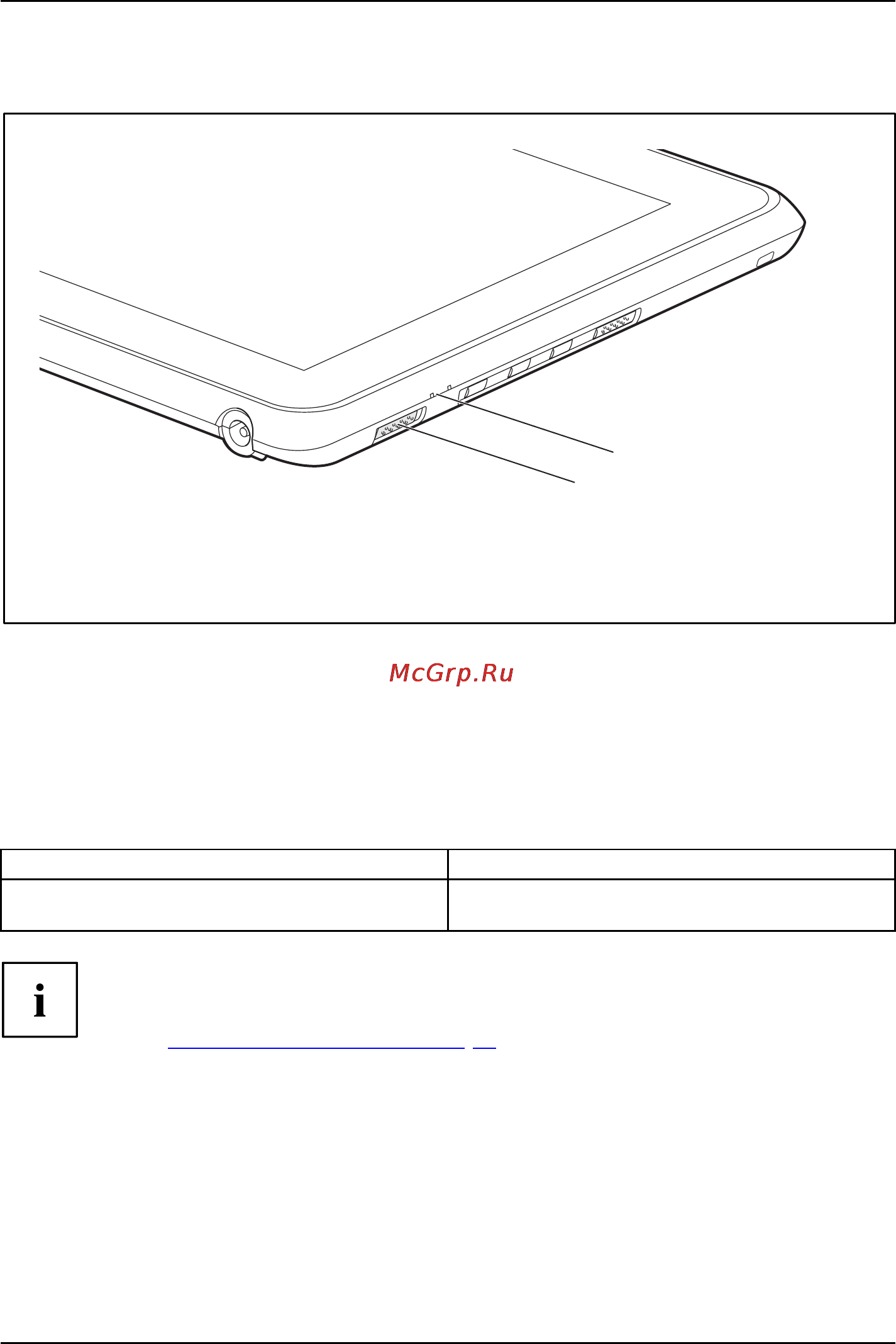Fujitsu STYLISTIC Q550 [26/98] Включение планшетного пк