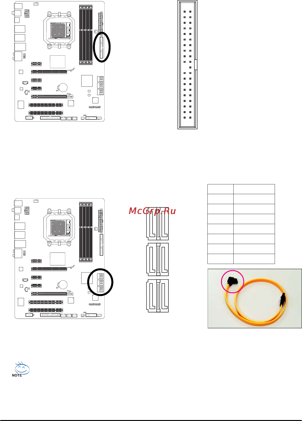 Gigabyte GA-MA790XT-UD4P [26/112] Ide ide connector