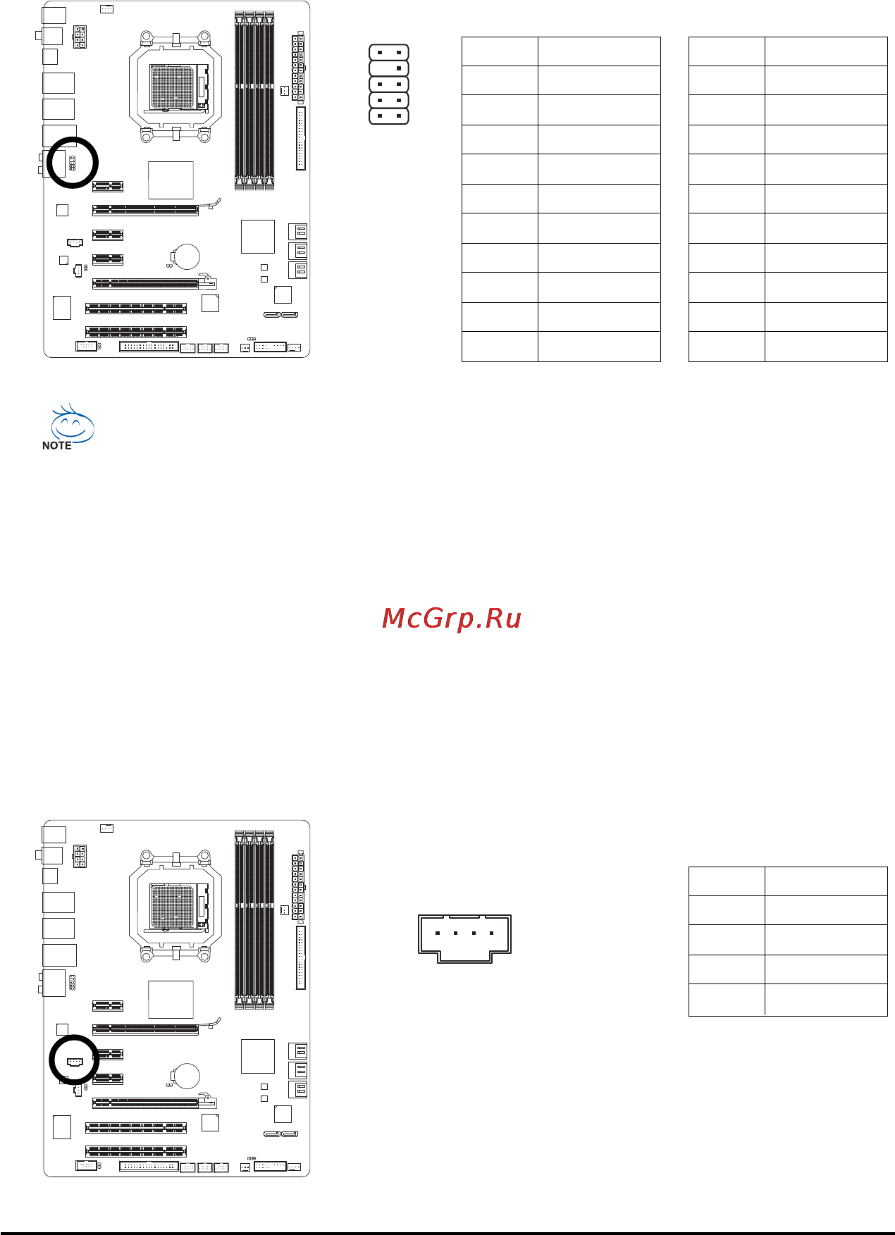 Gigabyte GA-MA790XT-UD4P [29/112] F_audio front panel audio header