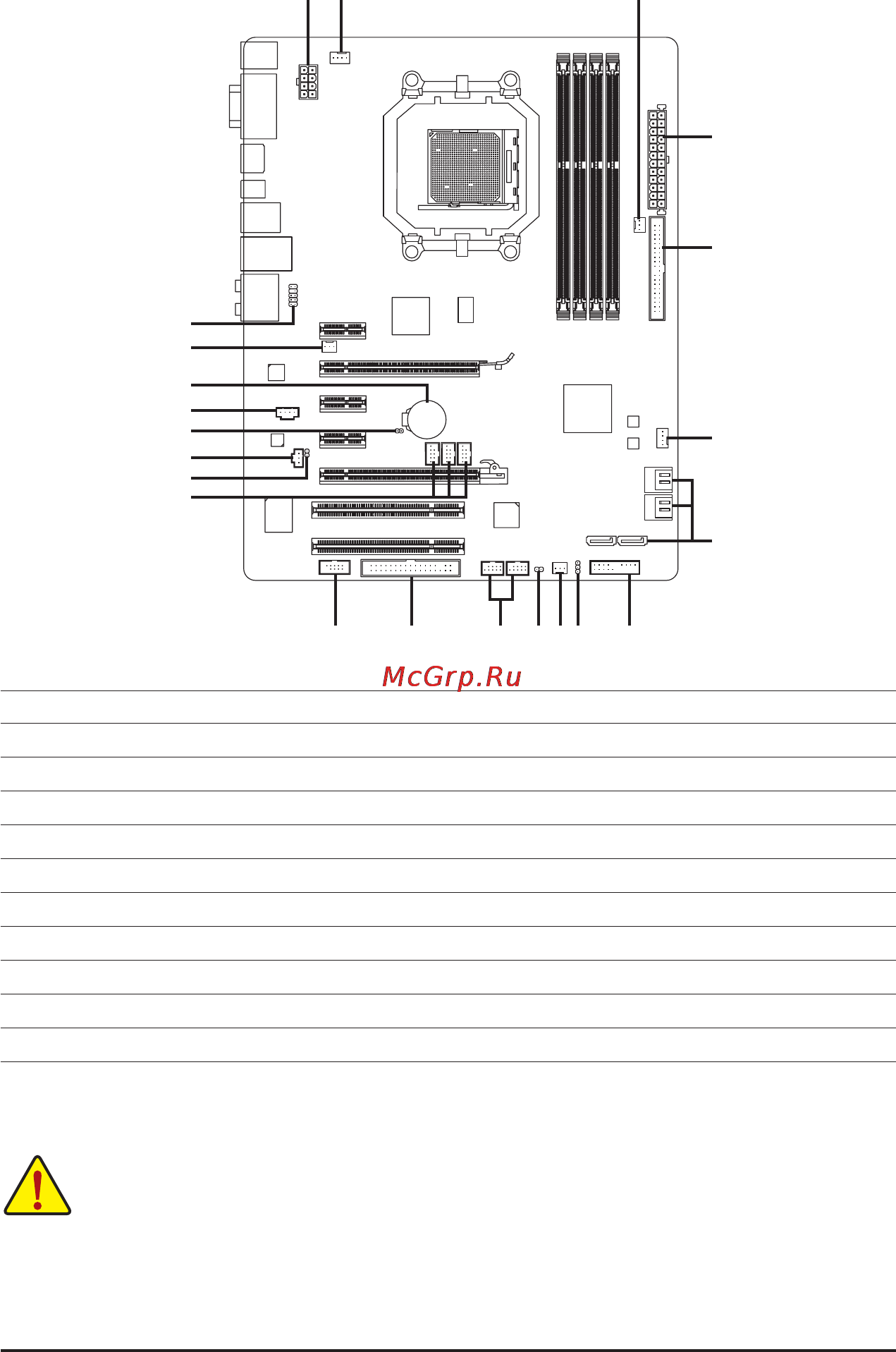 Gigabyte GA-MA790GPT-UD3H [24/104] 9 internal connectors