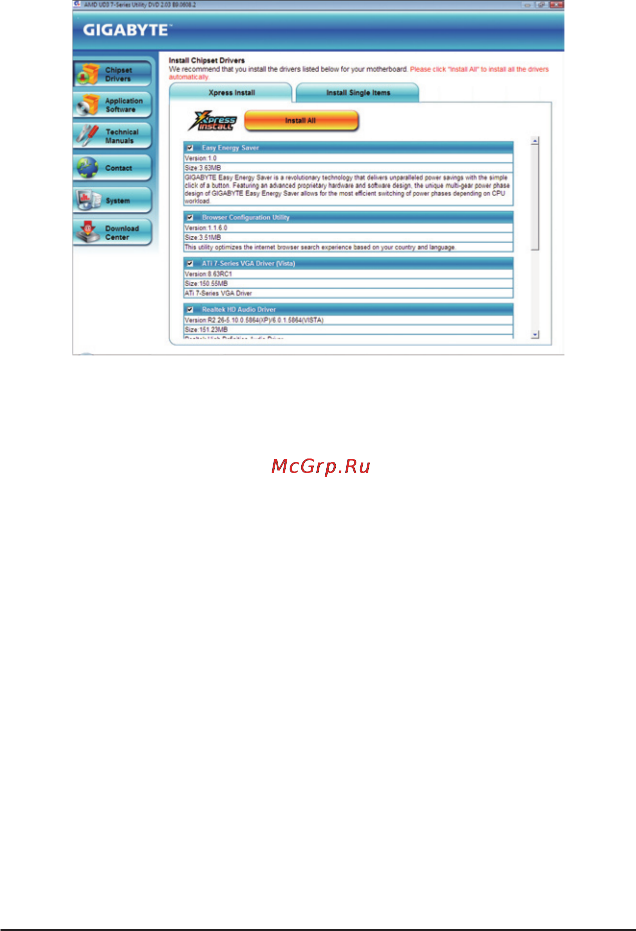 Gigabyte GA-MA790GPT-UD3H [64/104] 6 download center