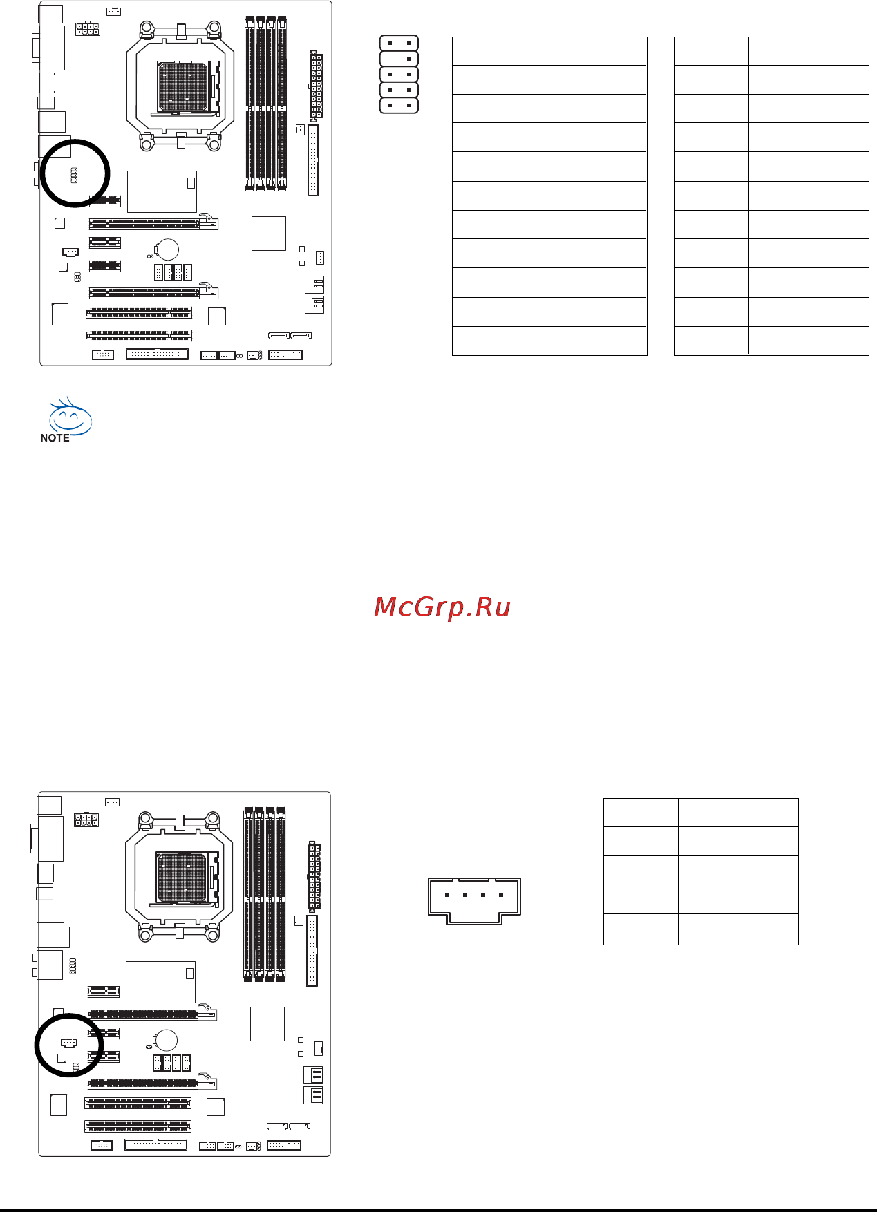 Gigabyte GA-MA790GP-UD3H [30/104] F_audio front panel audio header